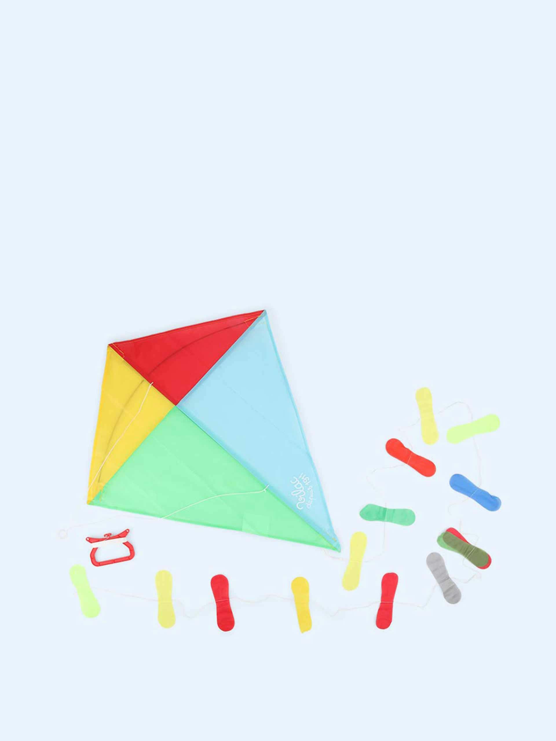 Multicoloured diamond kite