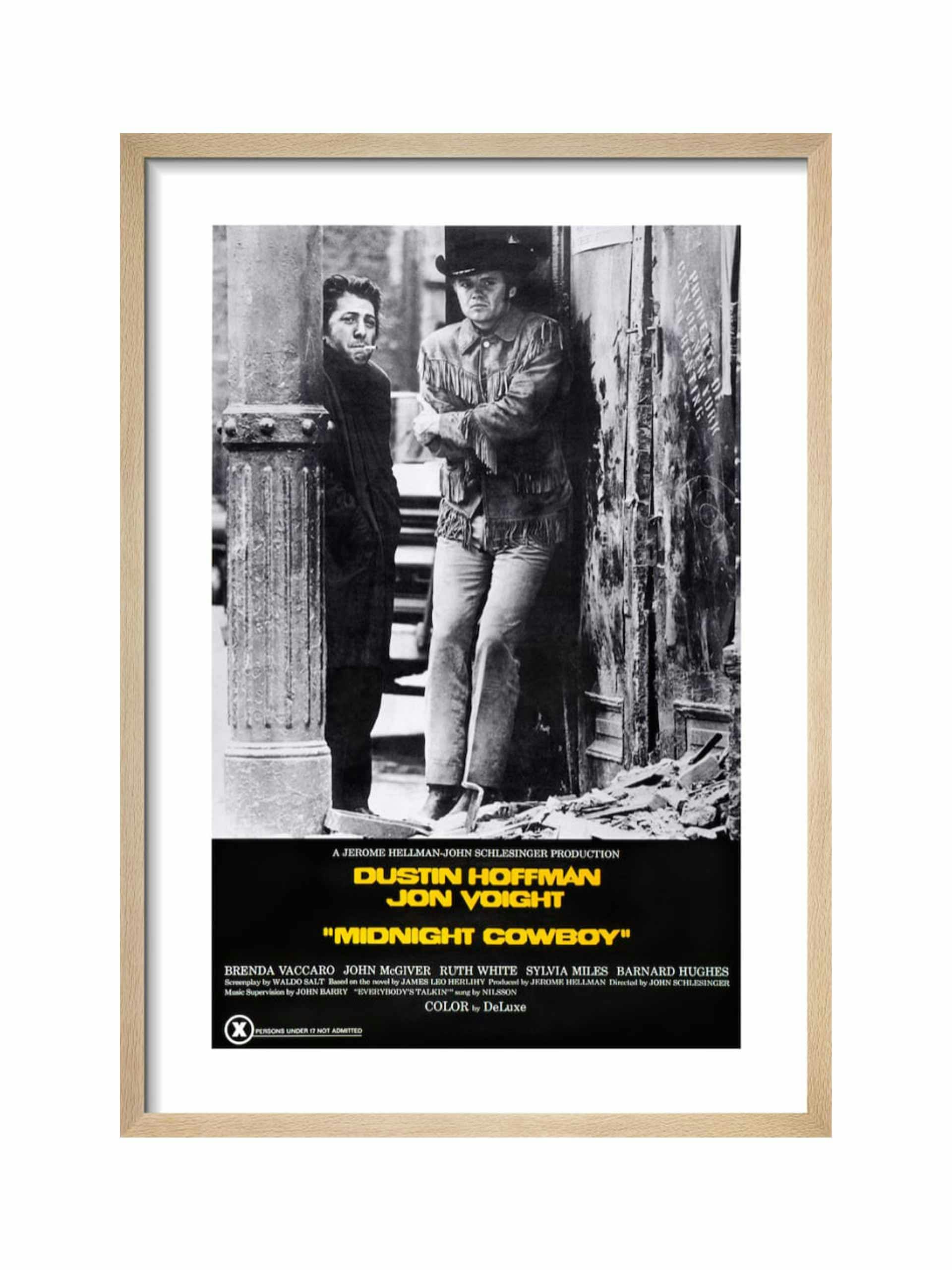 "Midnight Cowboy" poster print
