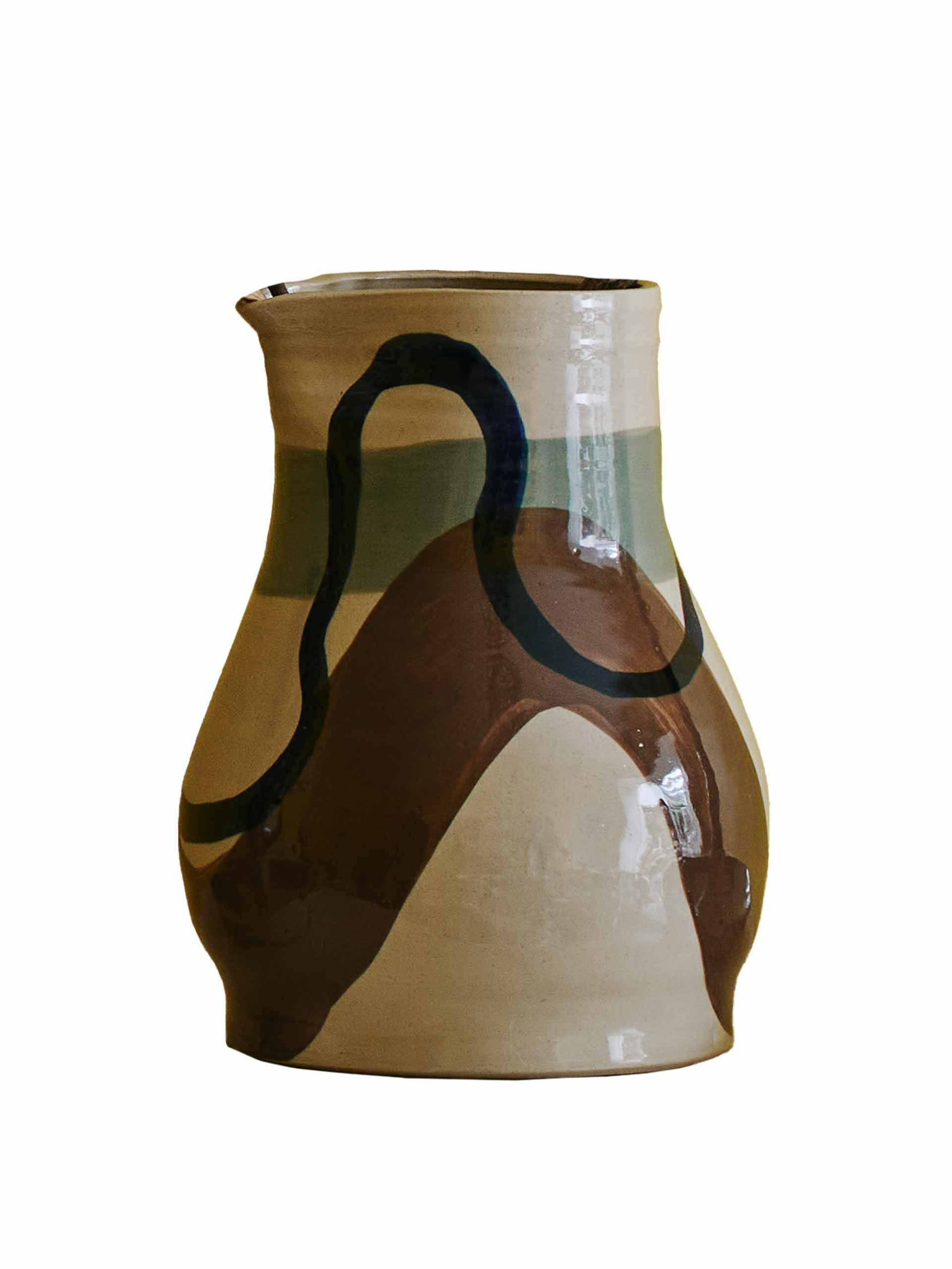 Collagerie x K.S Creative Pottery jug