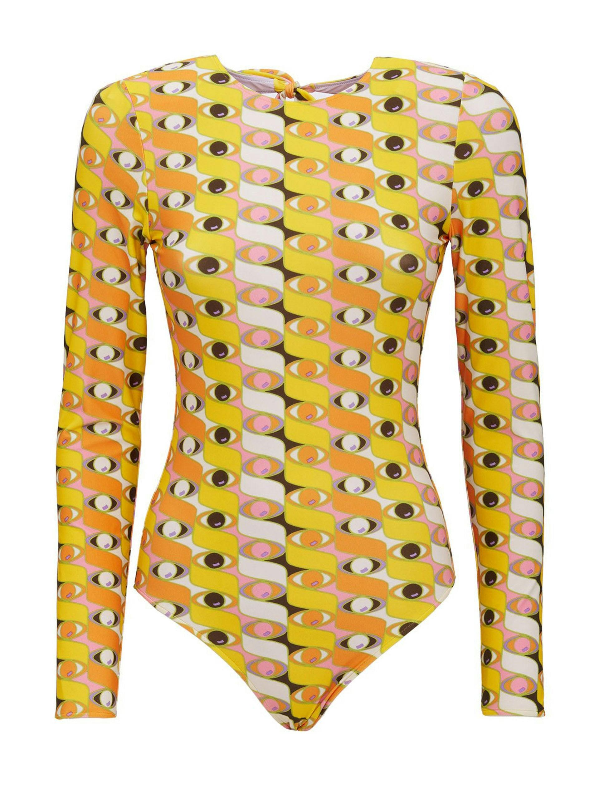 Third Eye surf suit in yellow