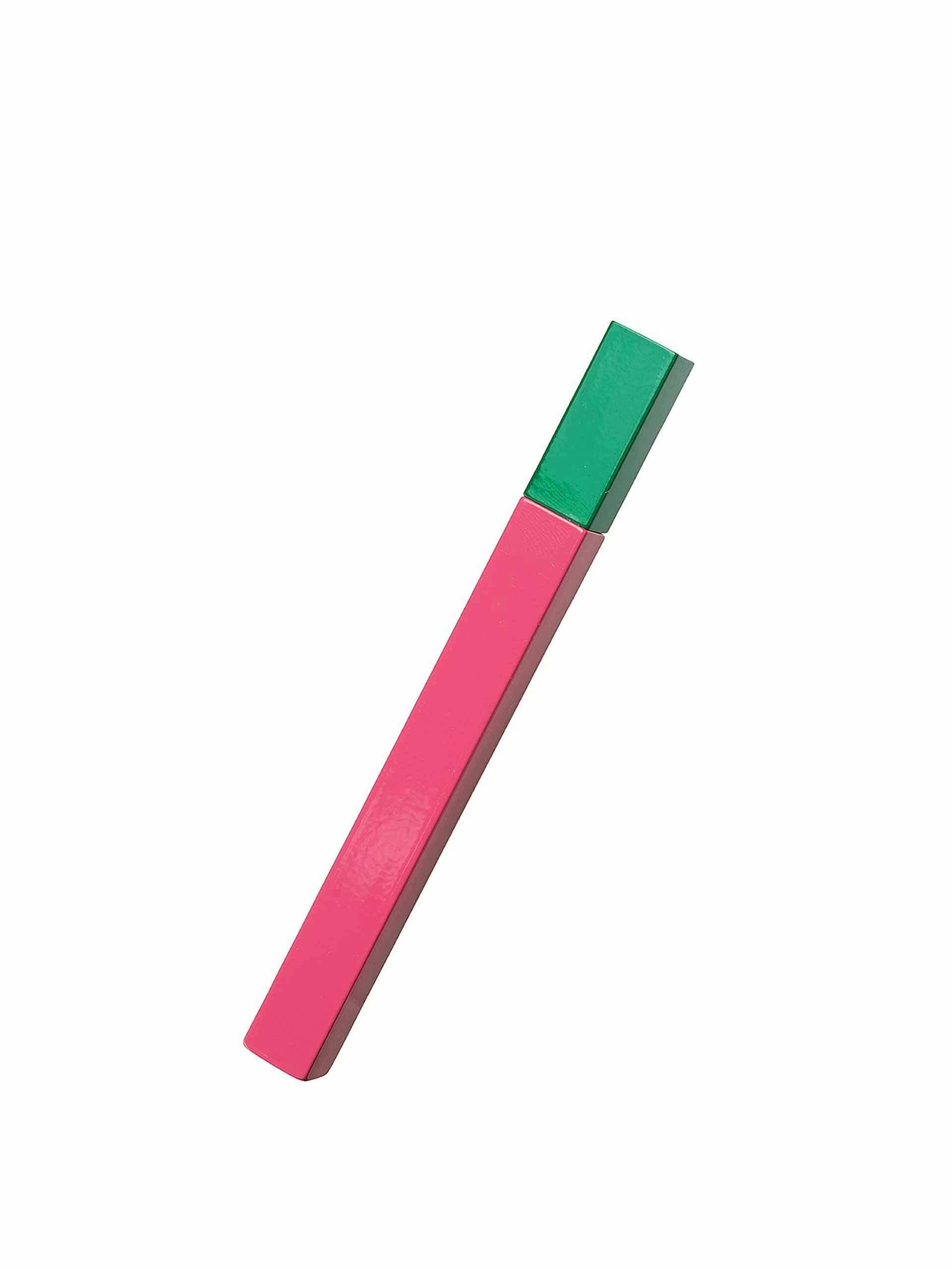 Pink and green petrol lighter