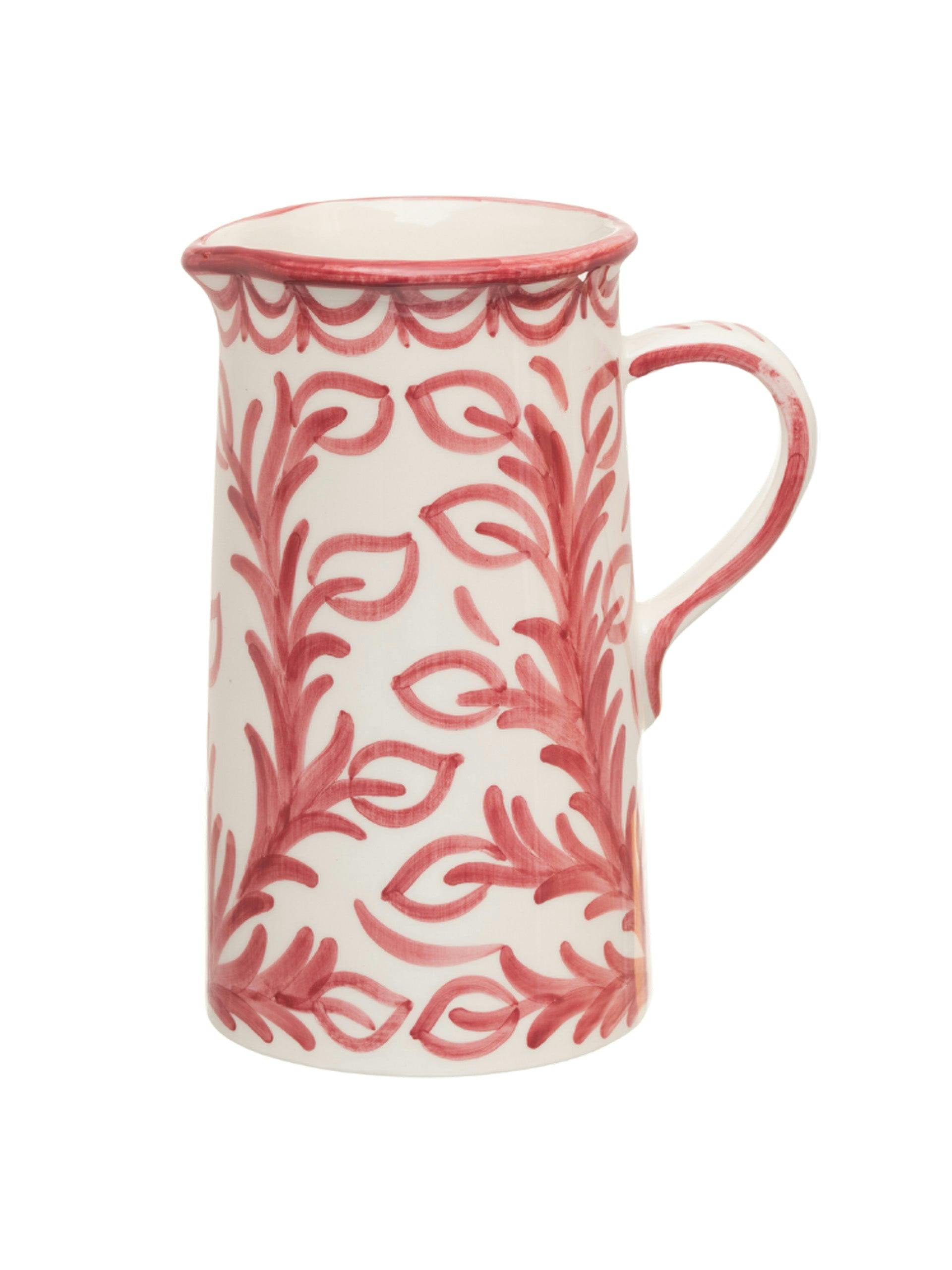 Large pink jug