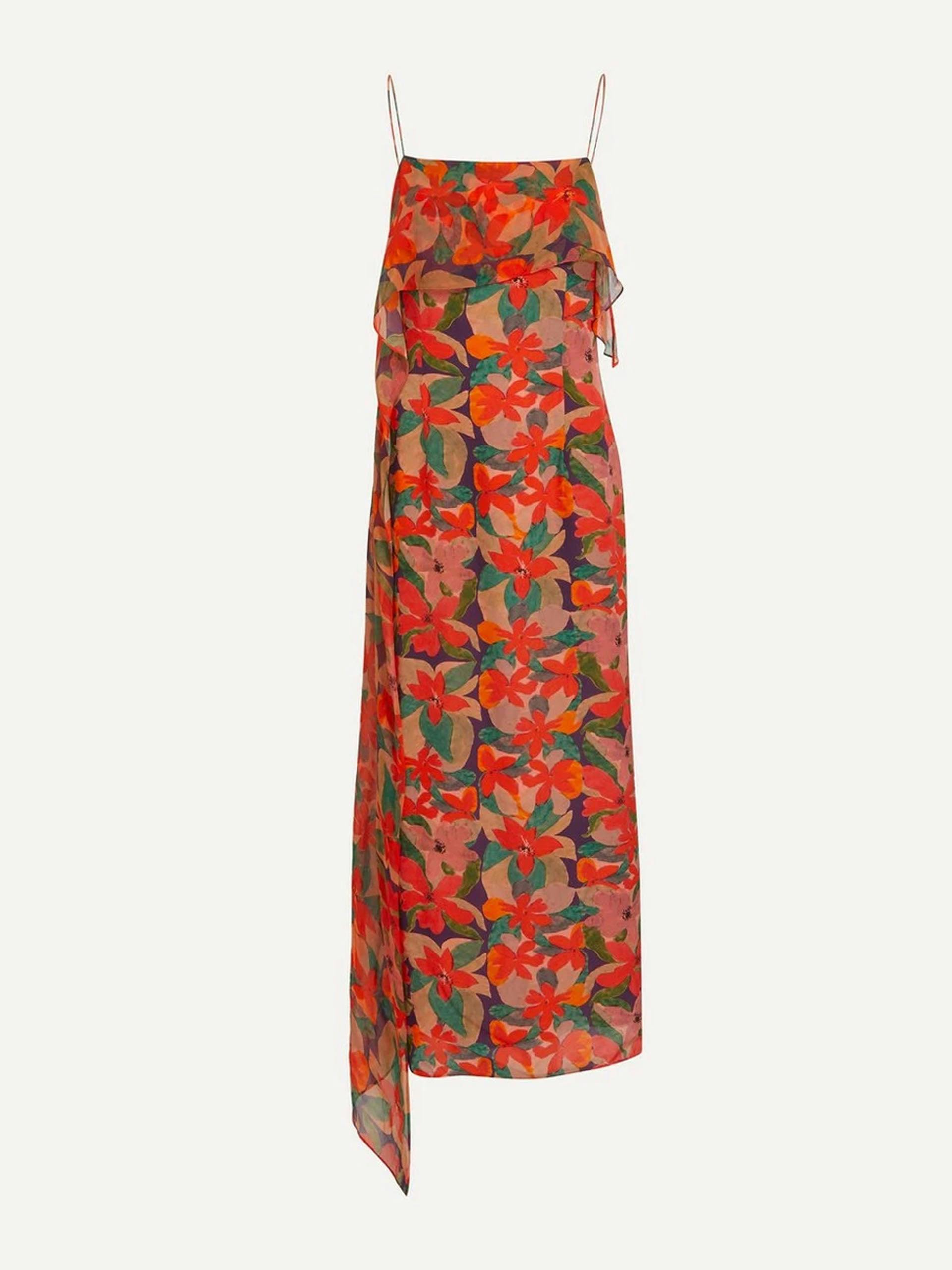 Lanier flora print dress