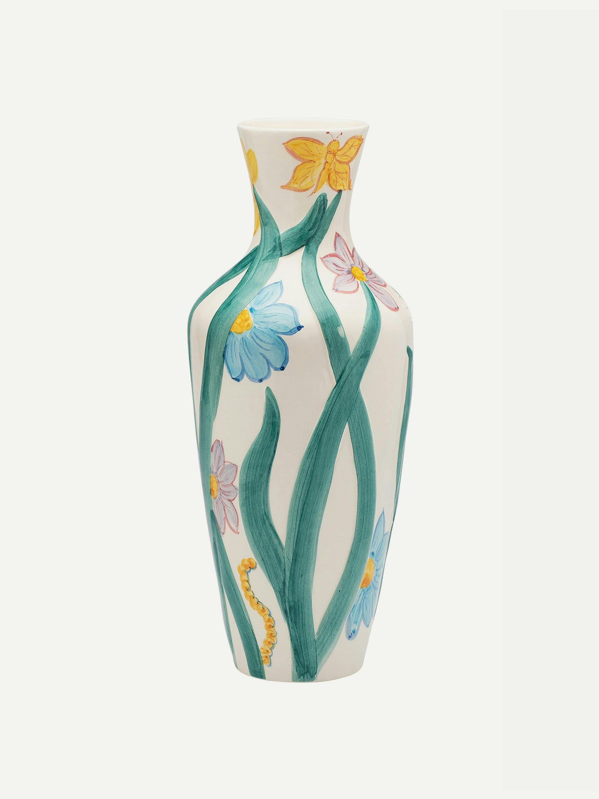 Magical Flower ceramic vase