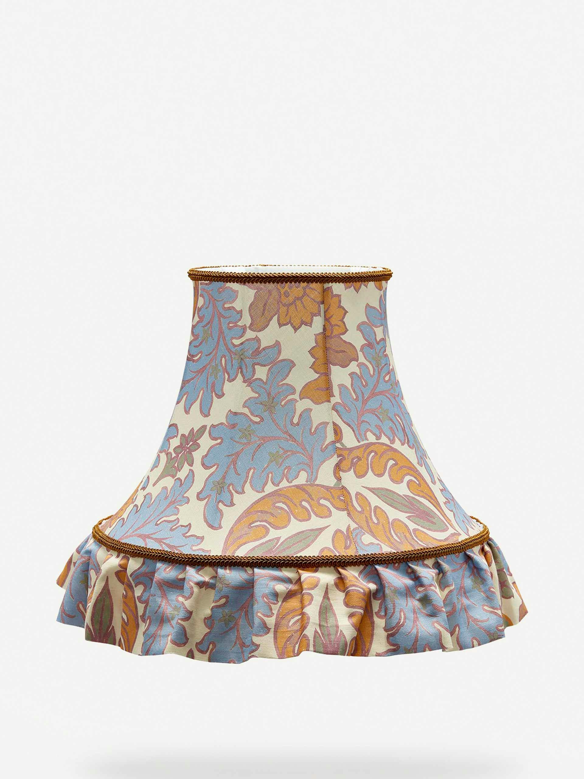 Large petticoat lampshade