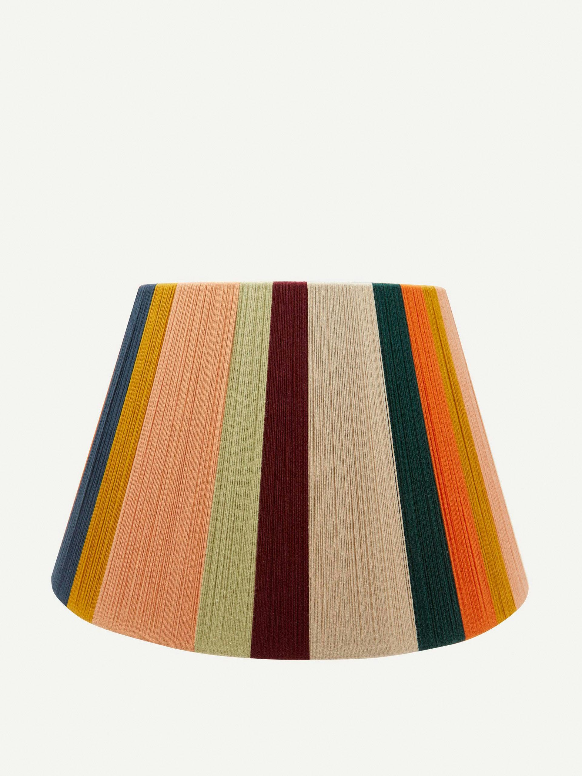 Striped lampshade