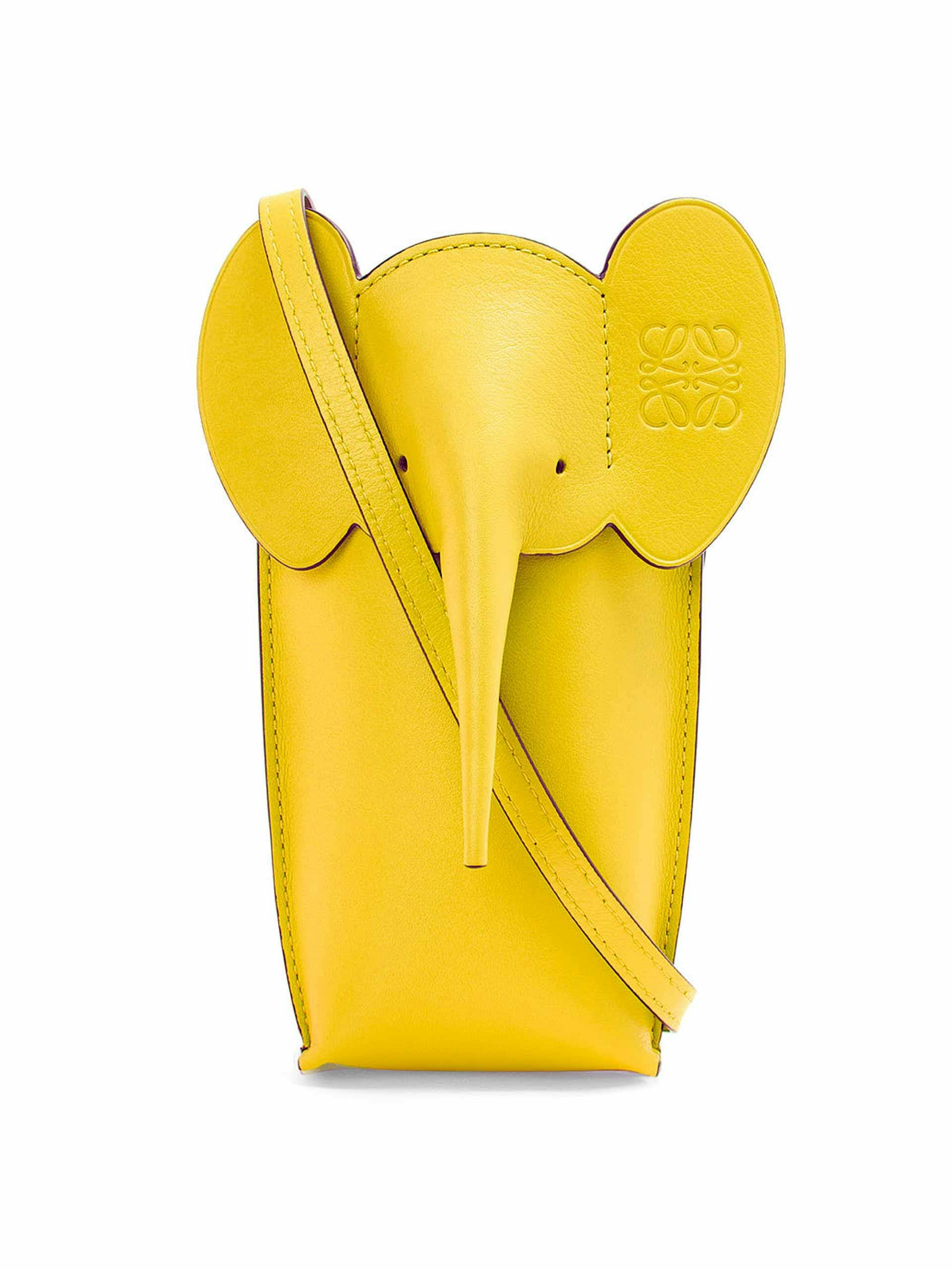 Elephant pocket in classic calfskin