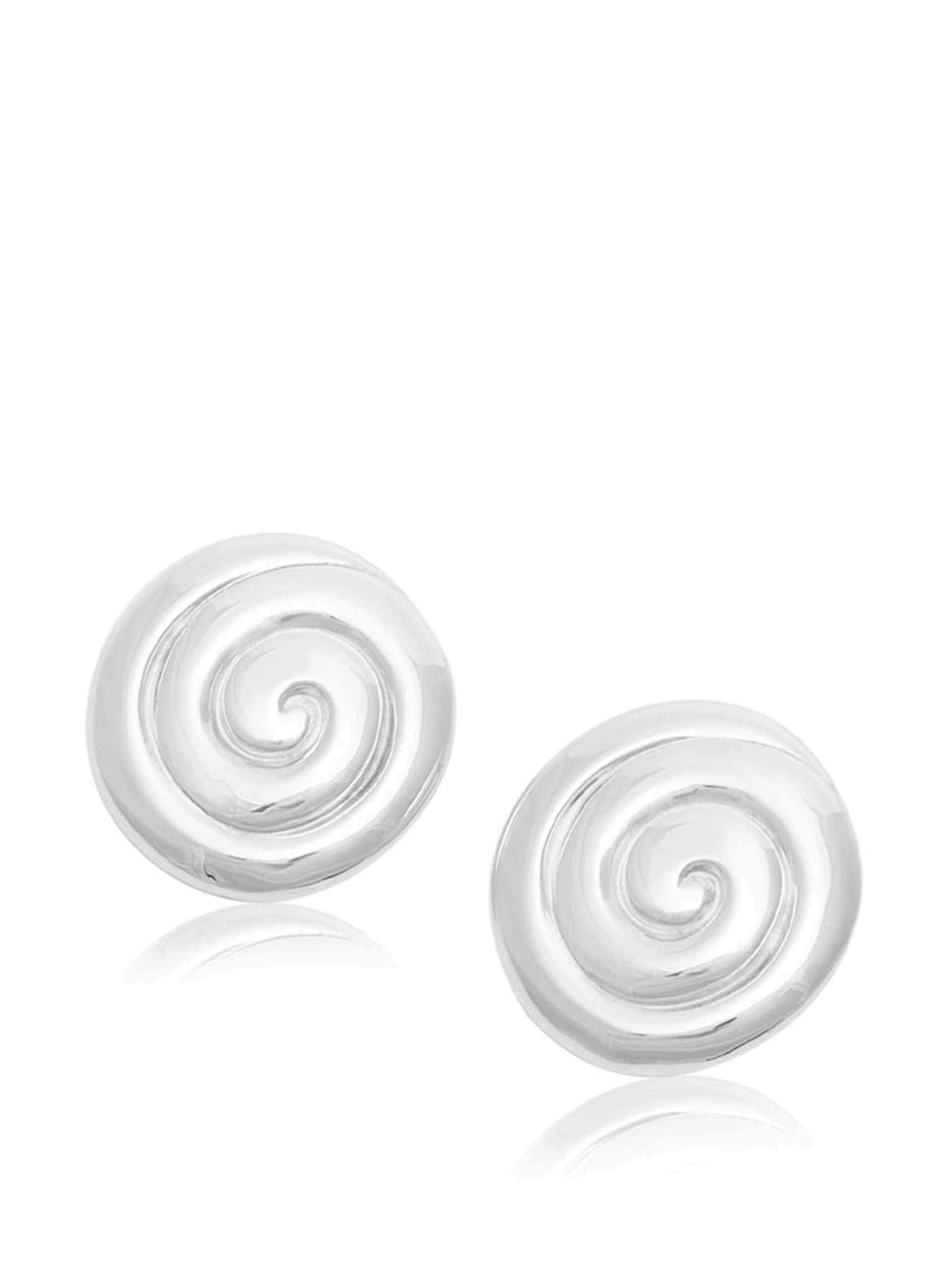 Uzu silver earrings