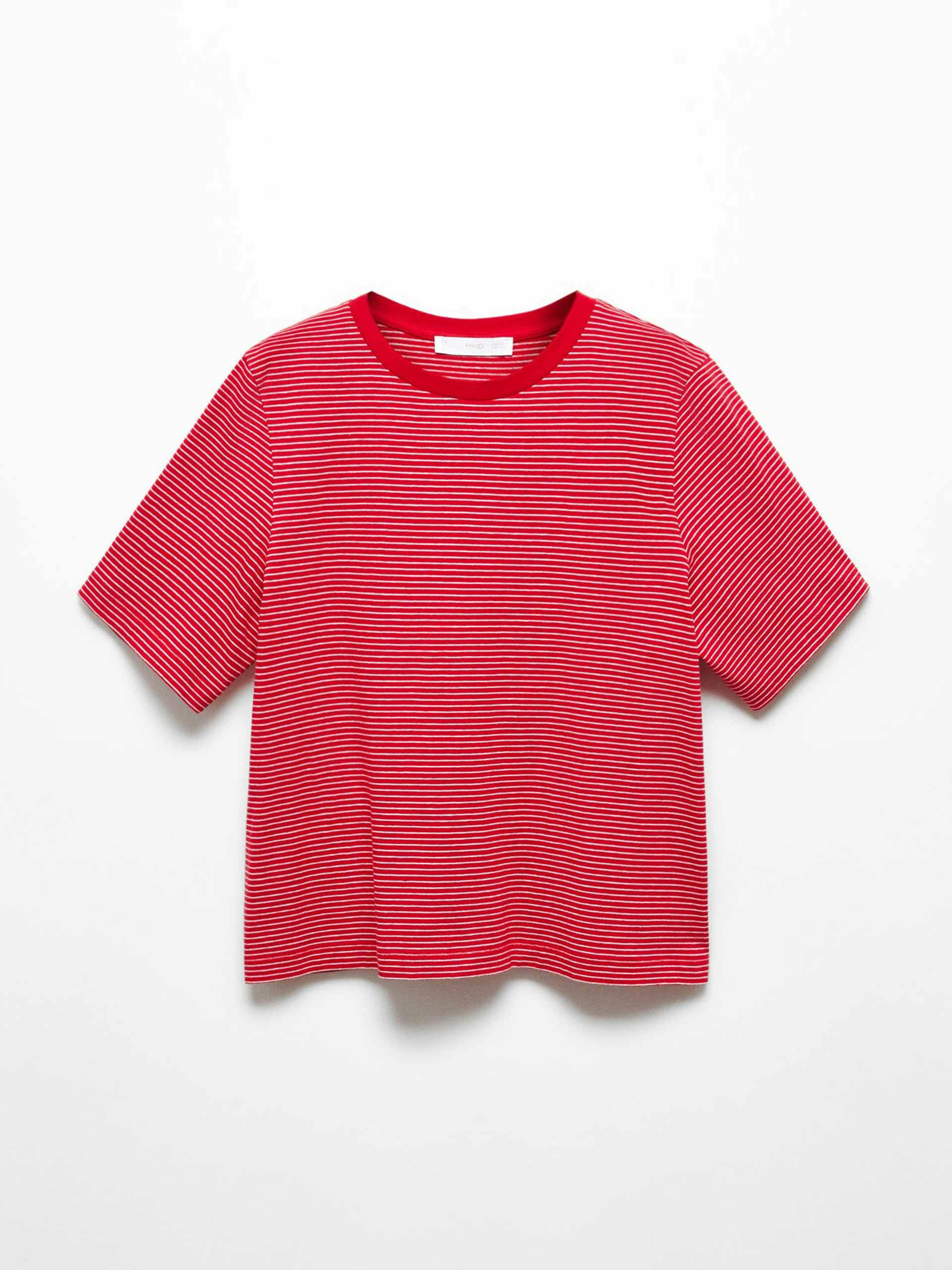 Striped cotton t-shirt