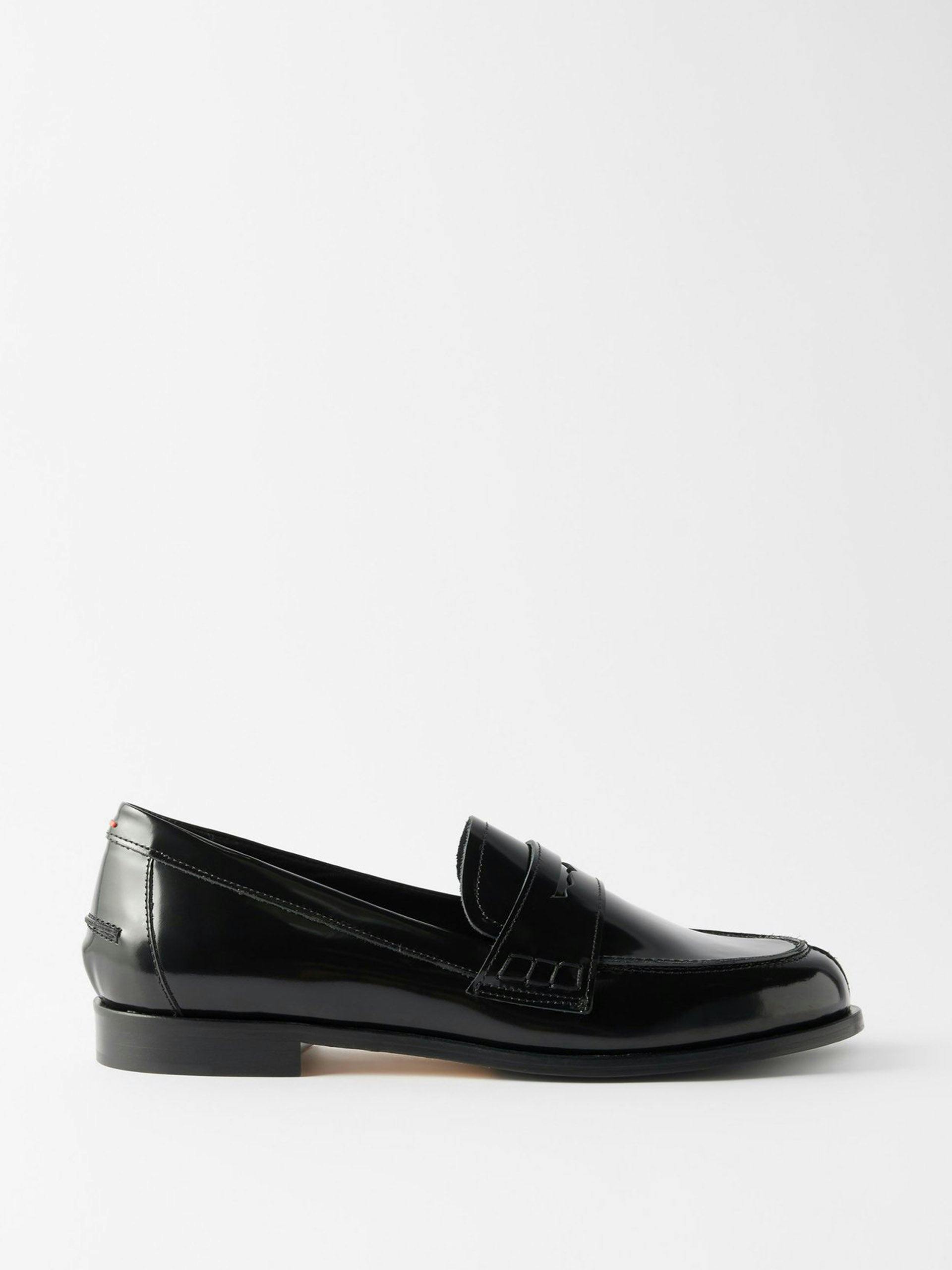 Oscar 25 patent-leather loafers