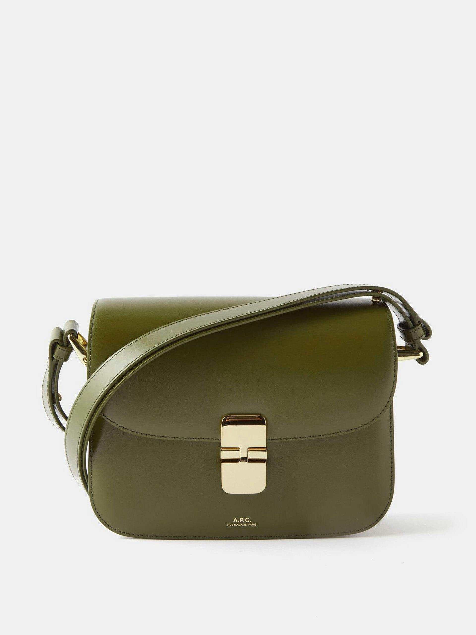 Grace smooth leather small crossbody bag