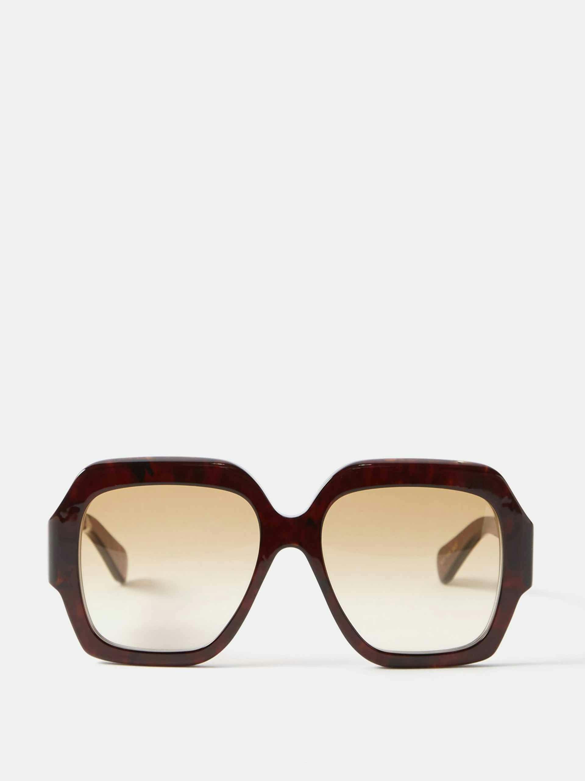 Brown tortoiseshell sunglasses
