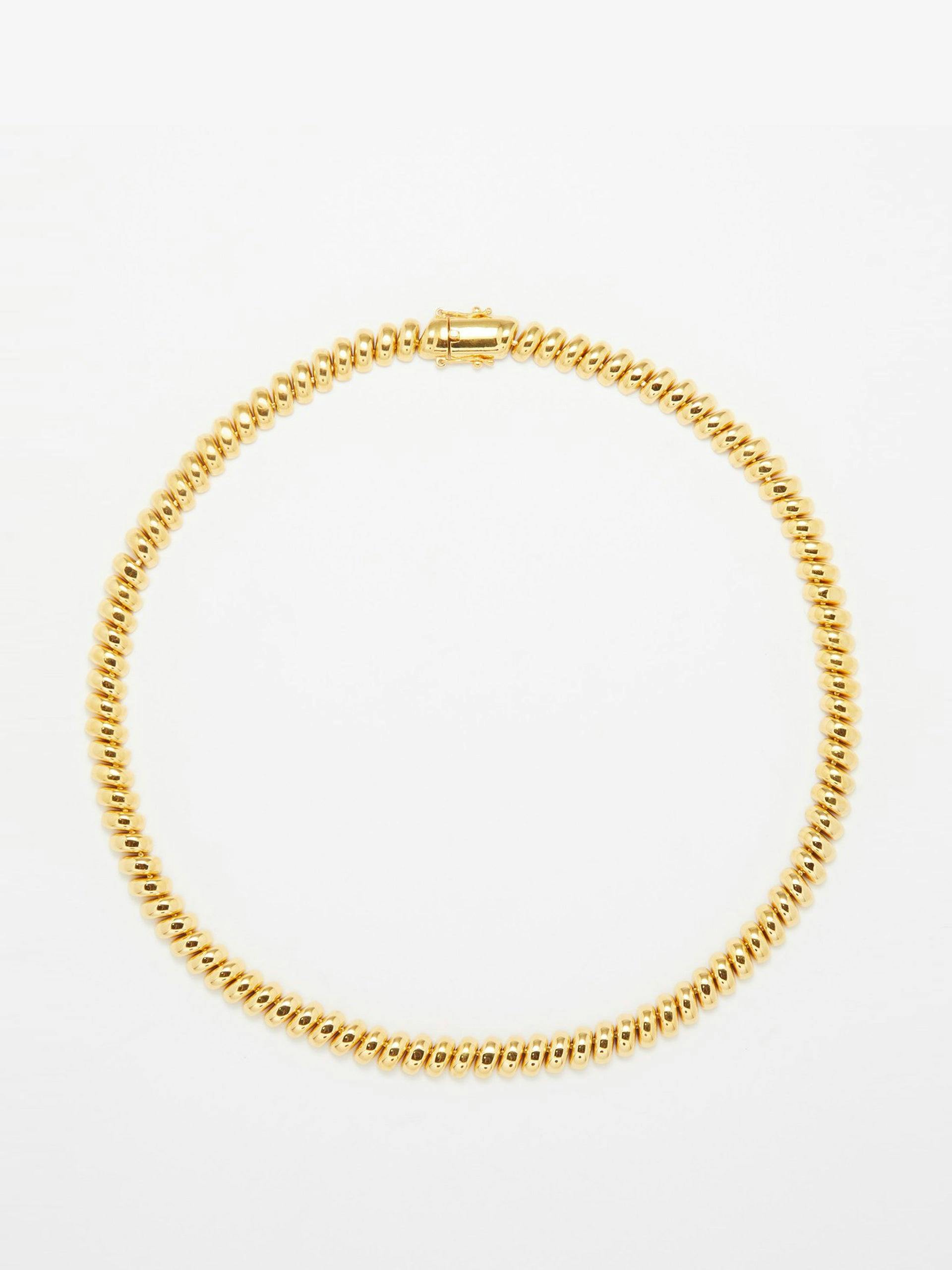 18kt gold-plated necklace