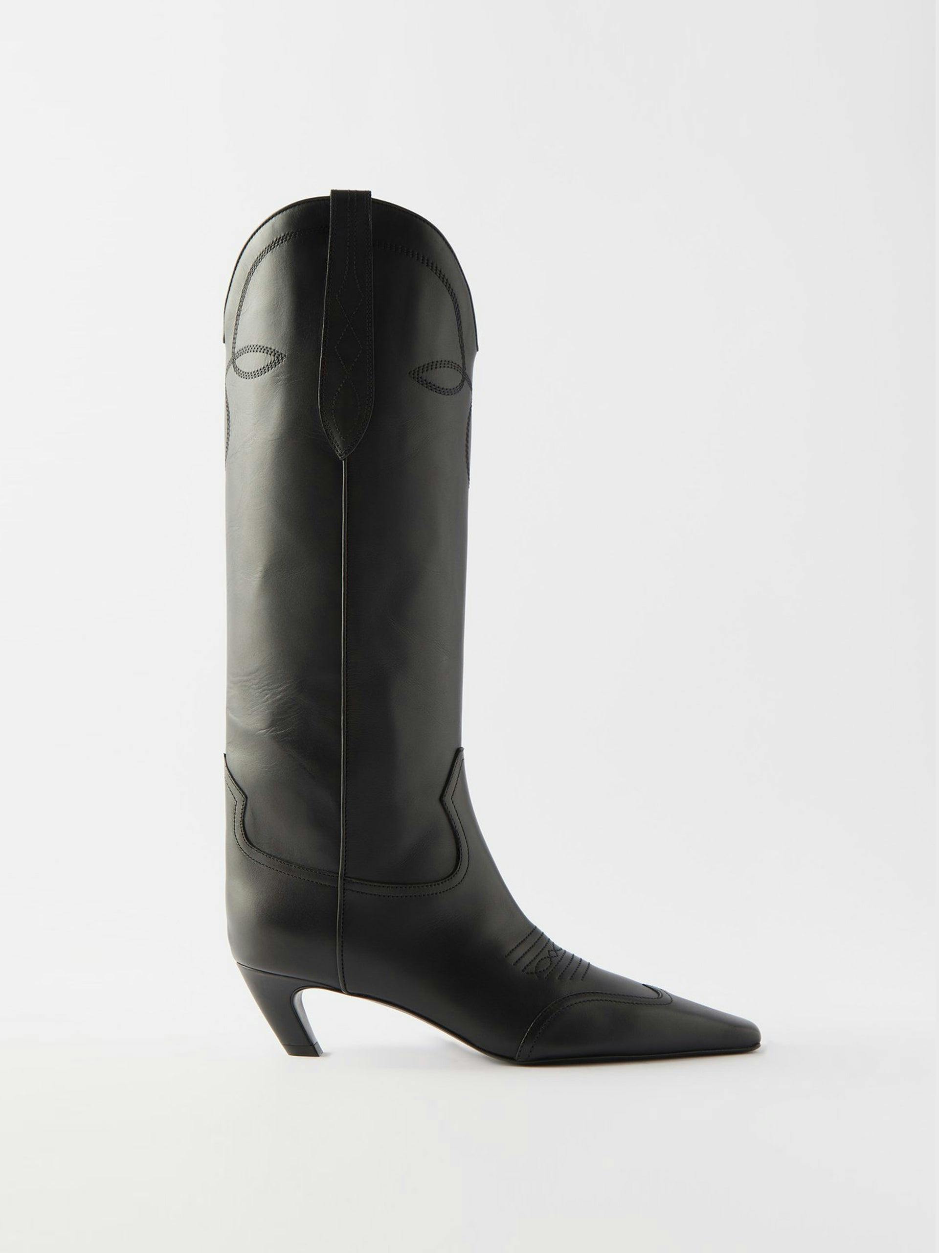 Dallas 45 leather knee-high boots