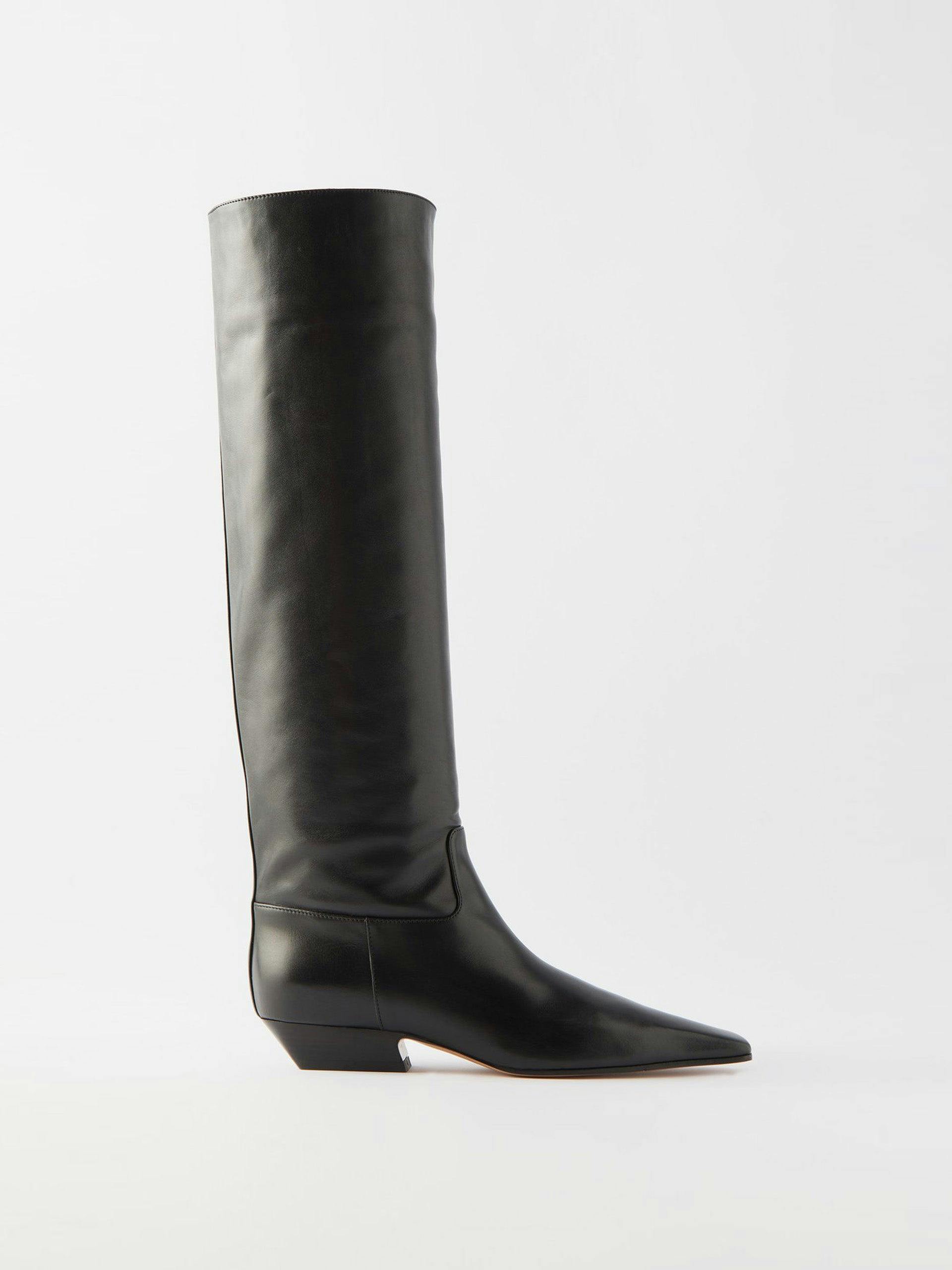 Marfa 25 leather knee-high boots