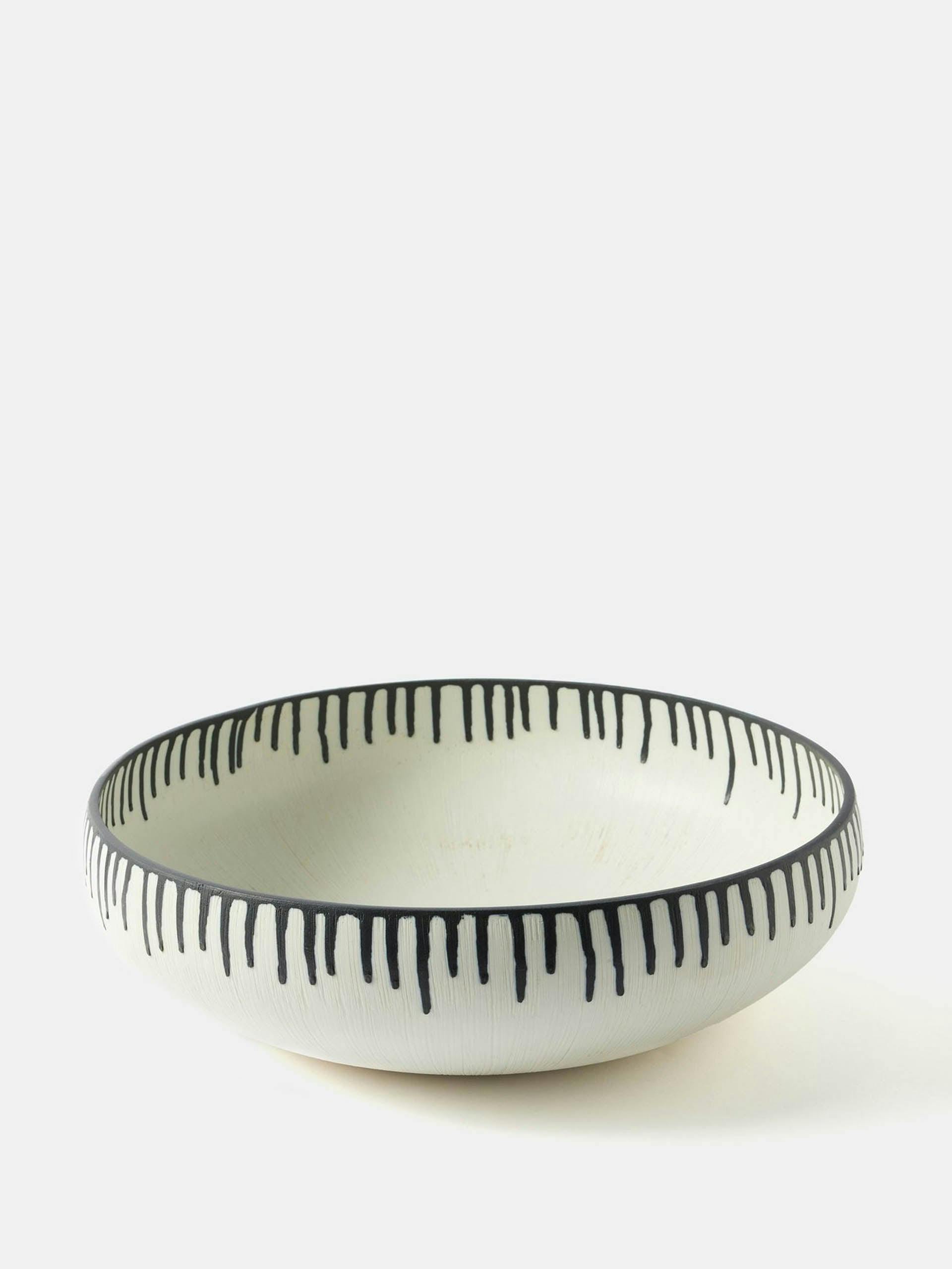 Tokasu large hand-painted porcelain bowl