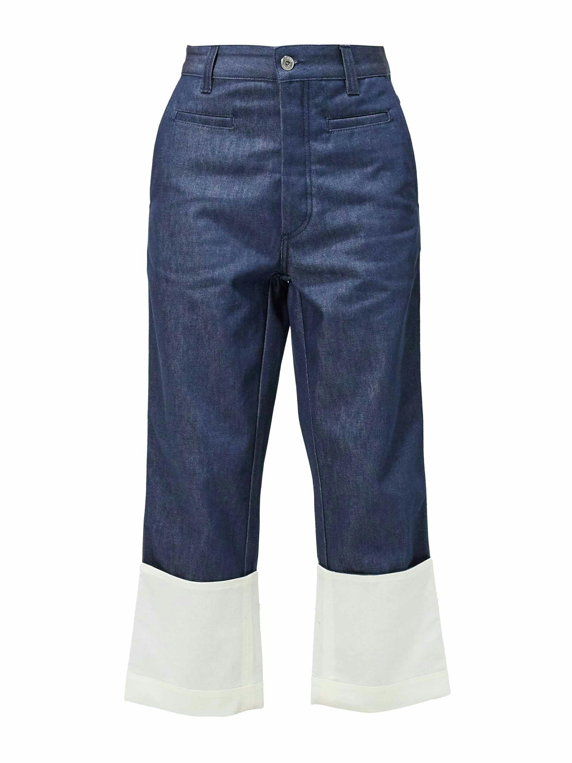 Fisherman cropped jeans