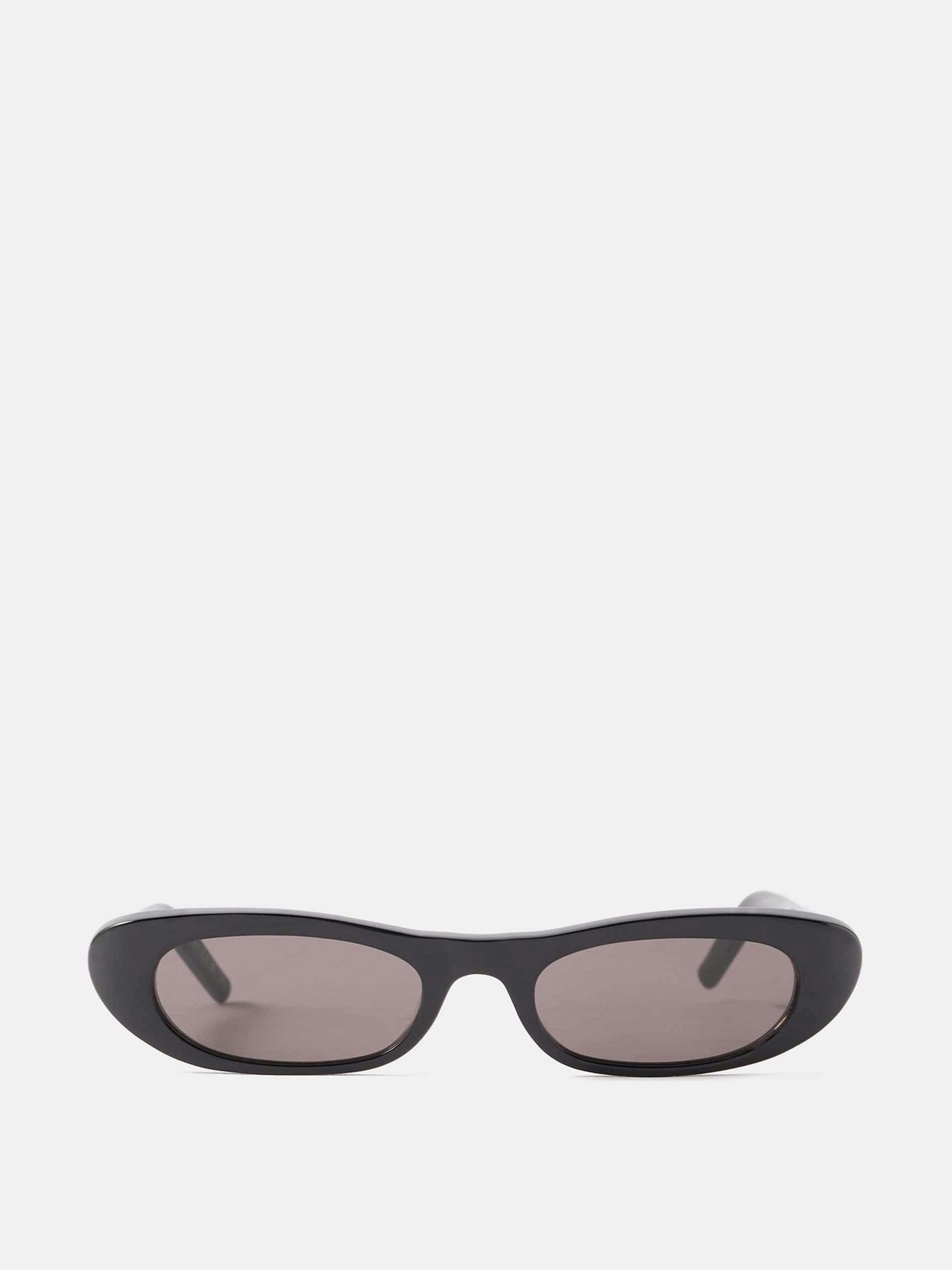 Narrow cat-eye acetate sunglasses