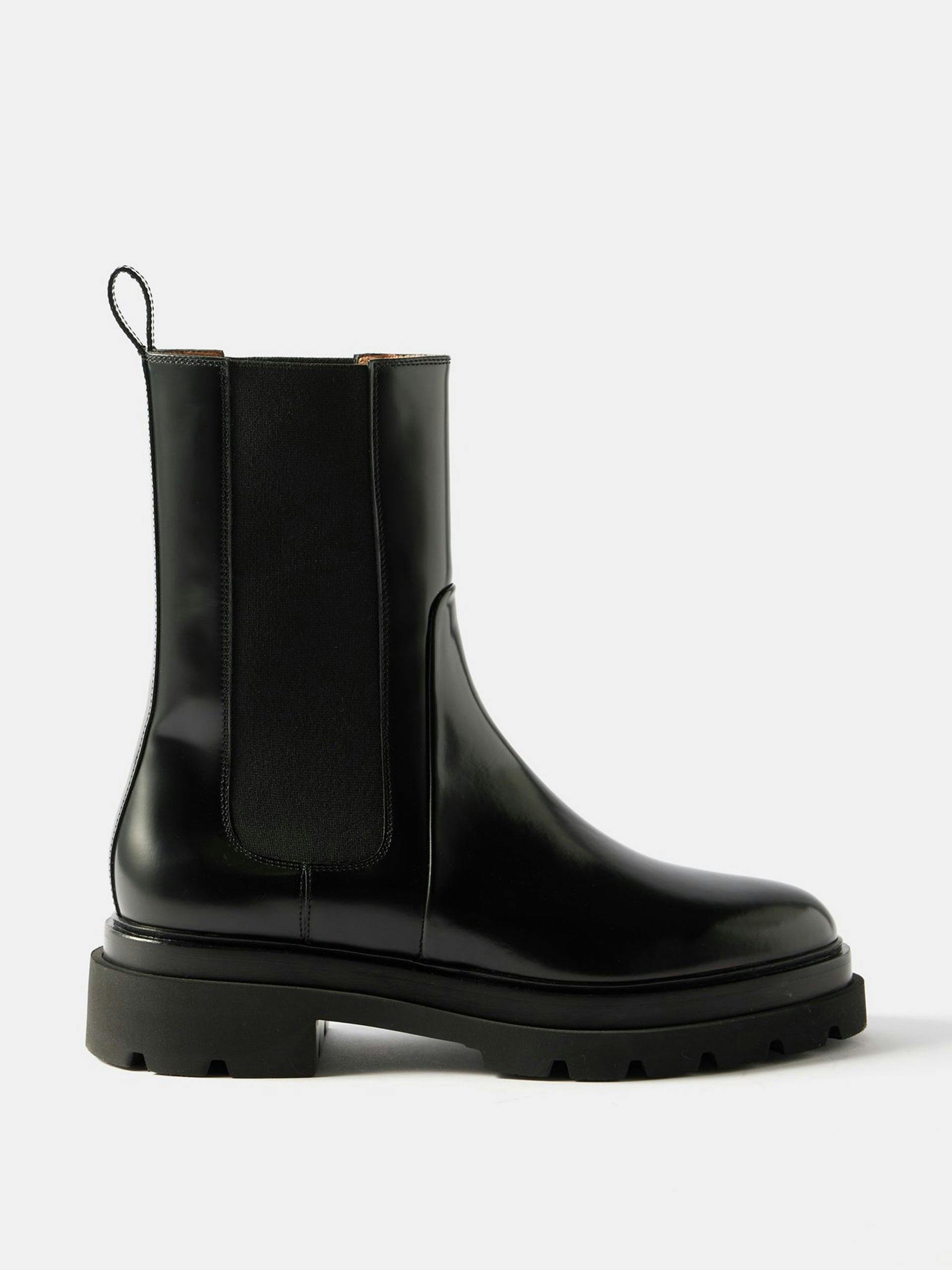 Forester leather Chelsea boots