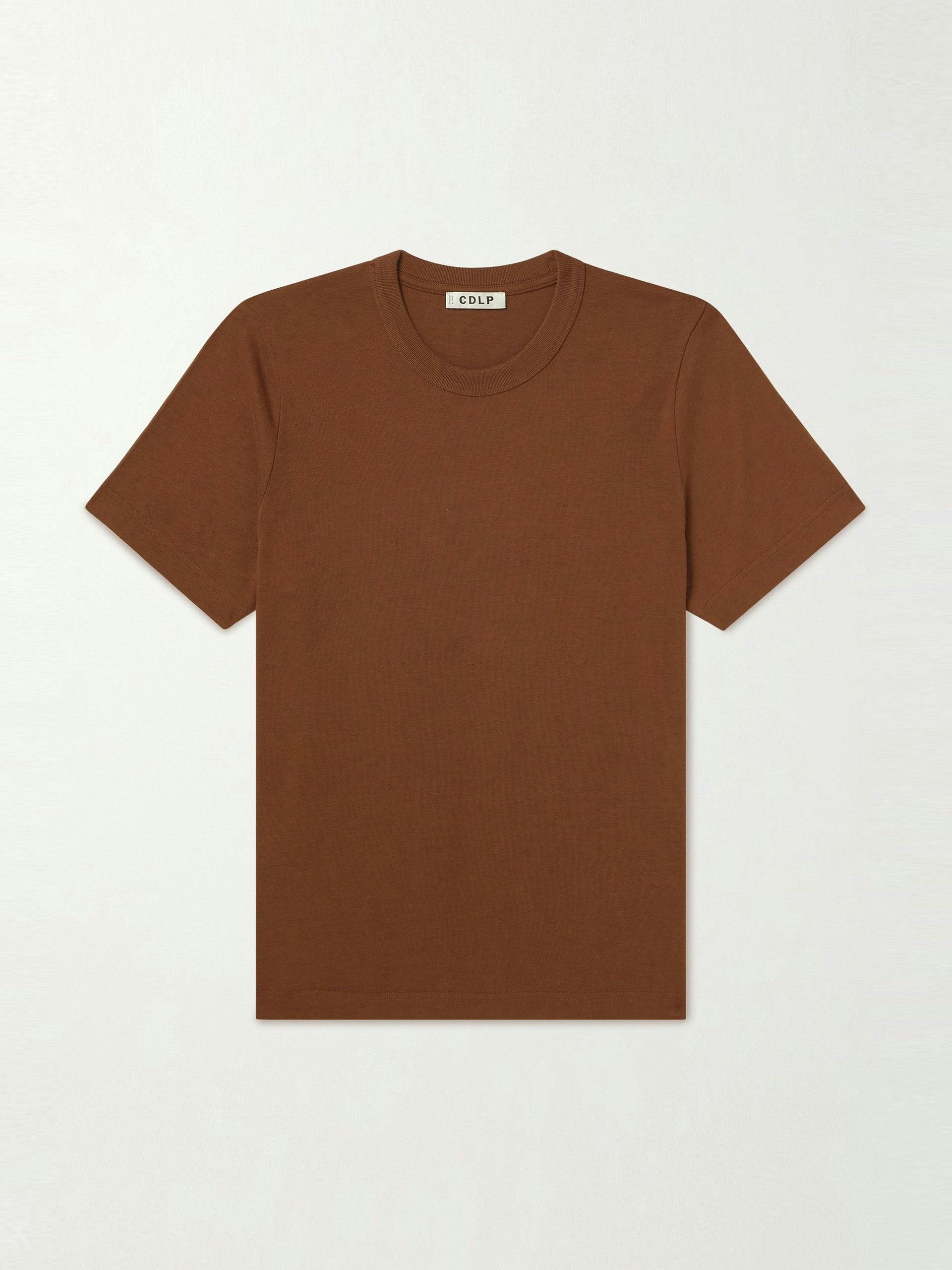 Lyocell and Pima cotton-blend jersey t-shirt