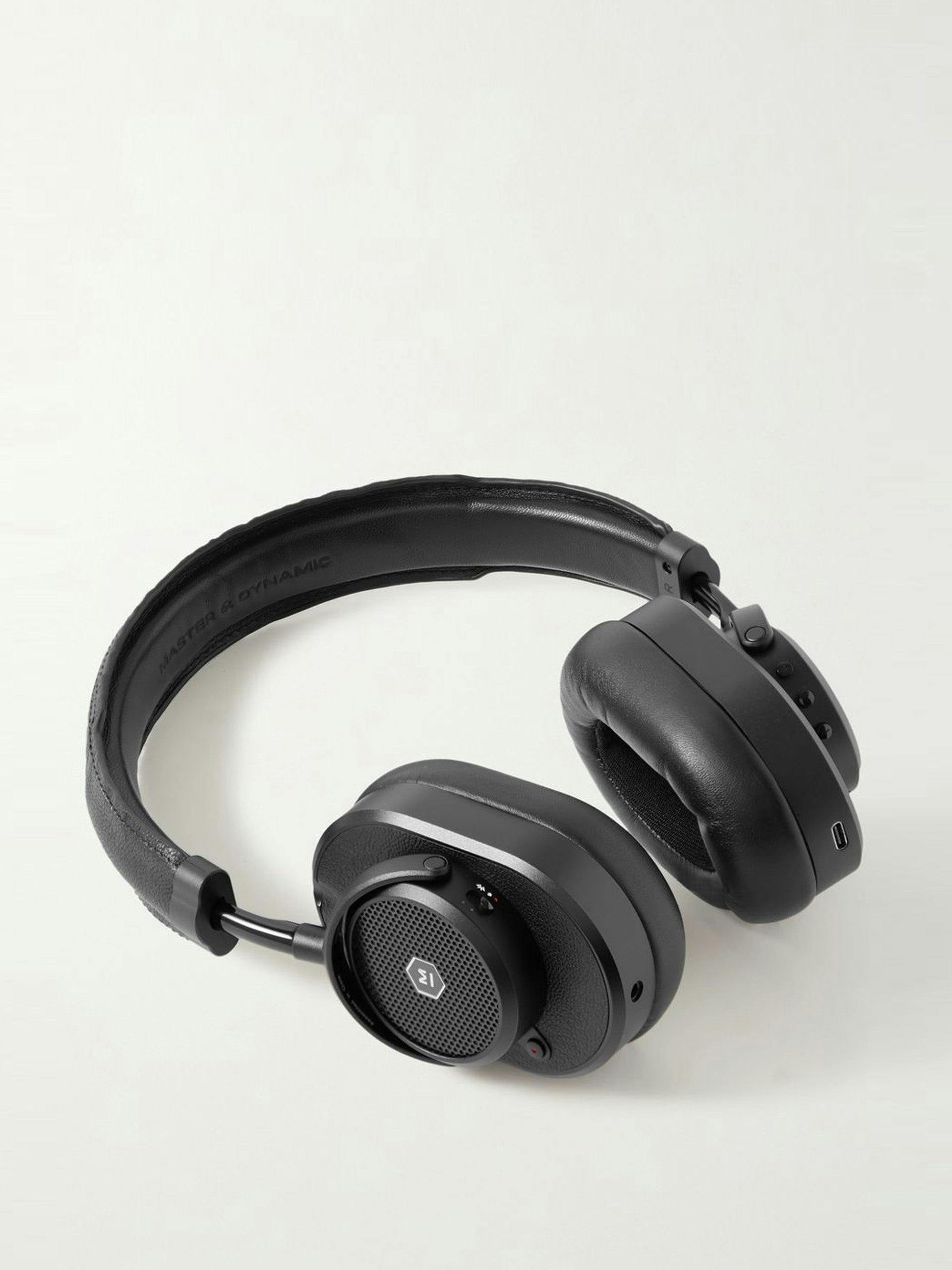 MW65 wireless leather over-ear headphones