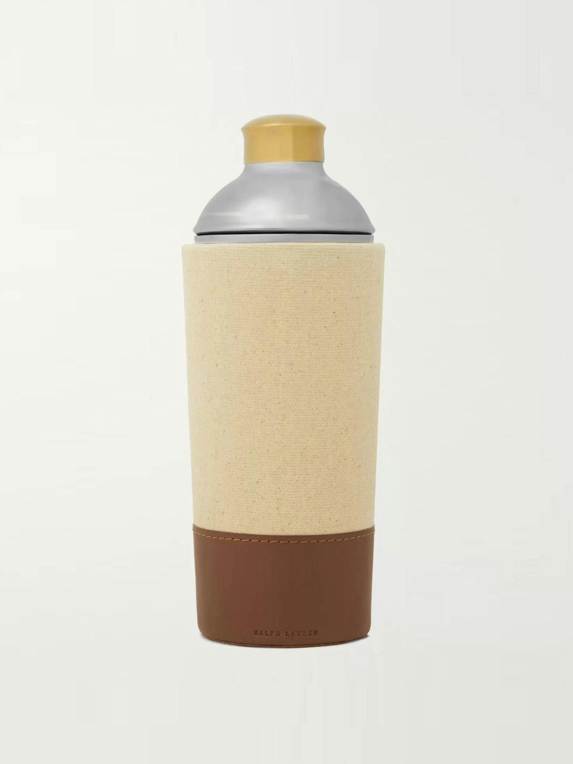 Leather cocktail shaker