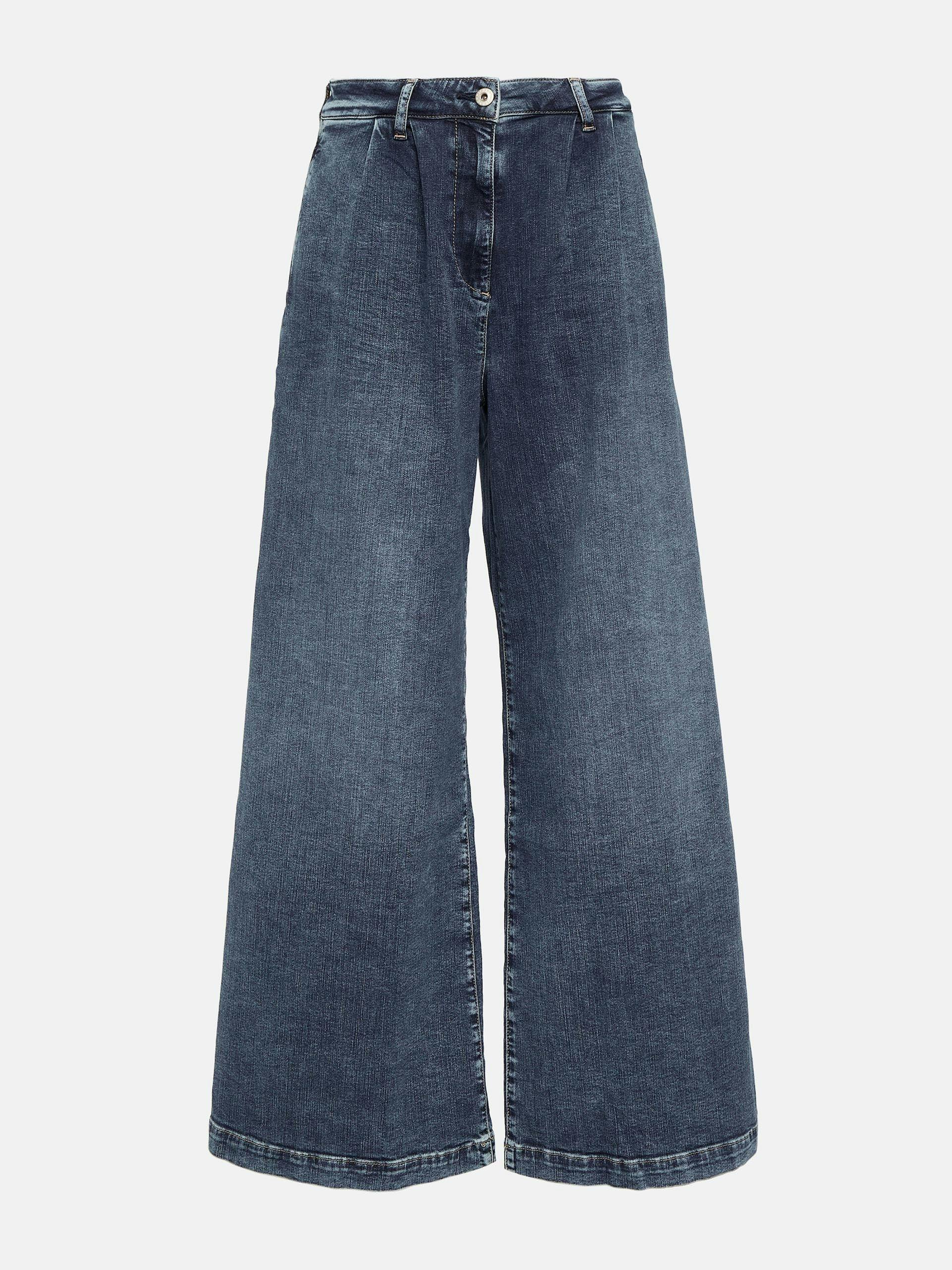 Stella high-rise wide-leg jeans