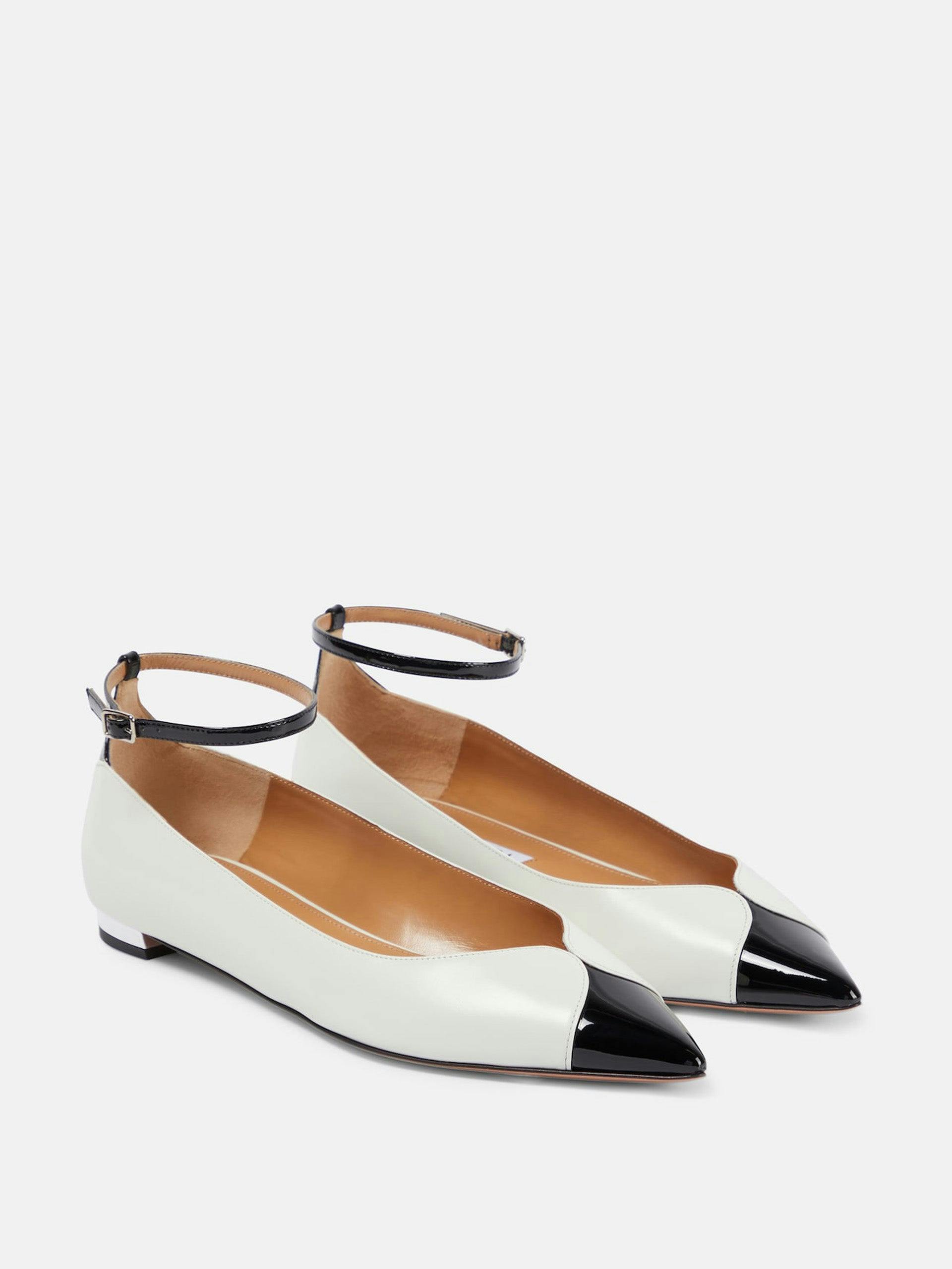 Pinot patent leather ballet flats