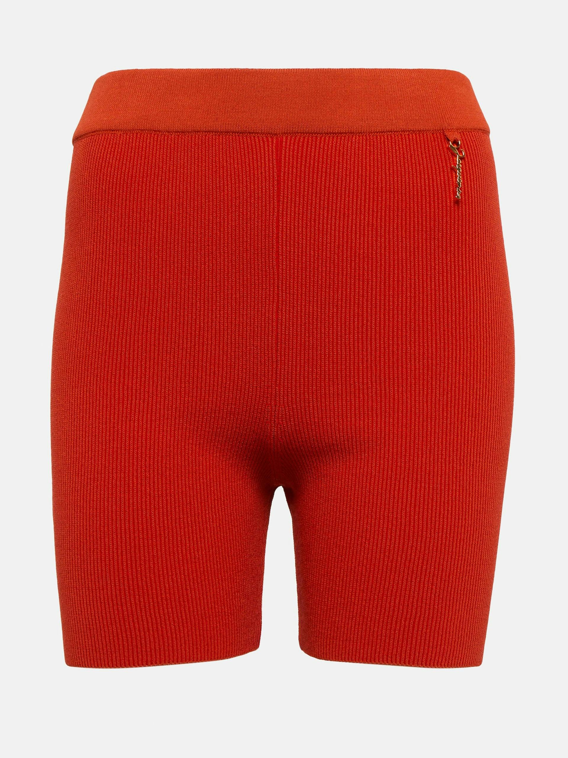 Le Short Pralu ribbed-knit shorts