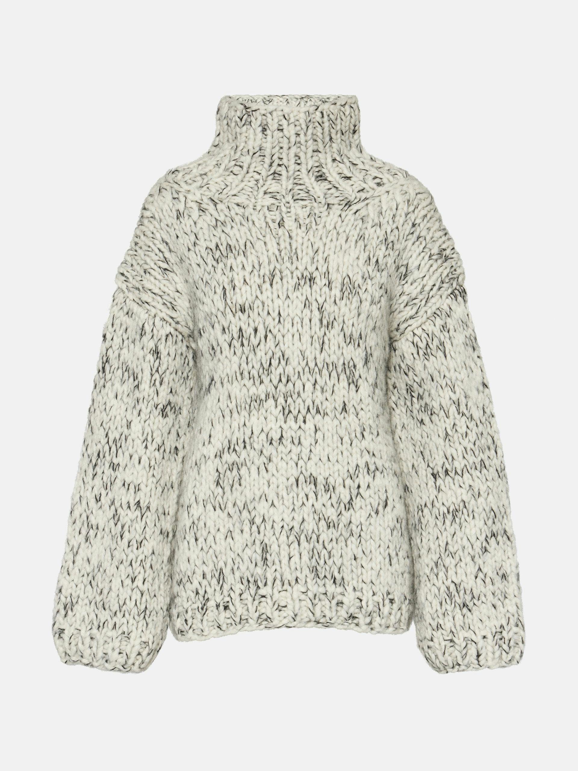 Oversized wool-blend sweater