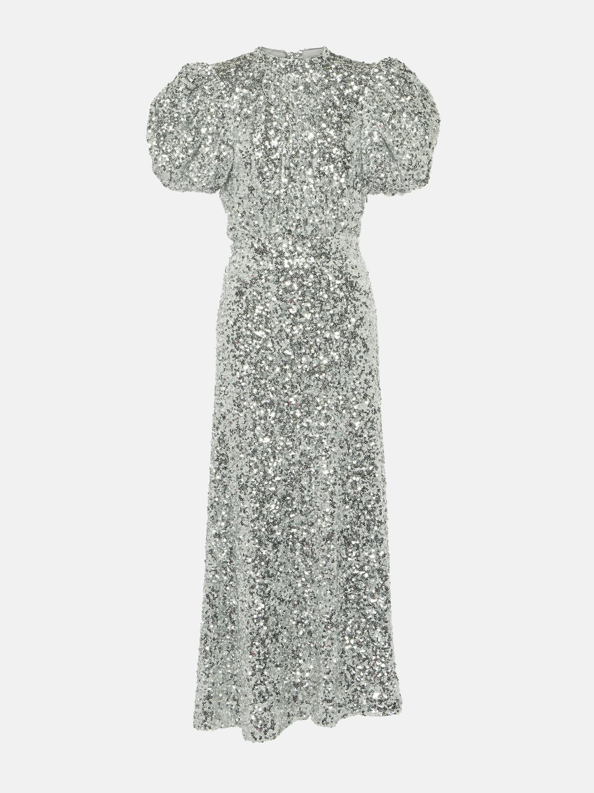 Sequined maxi dress