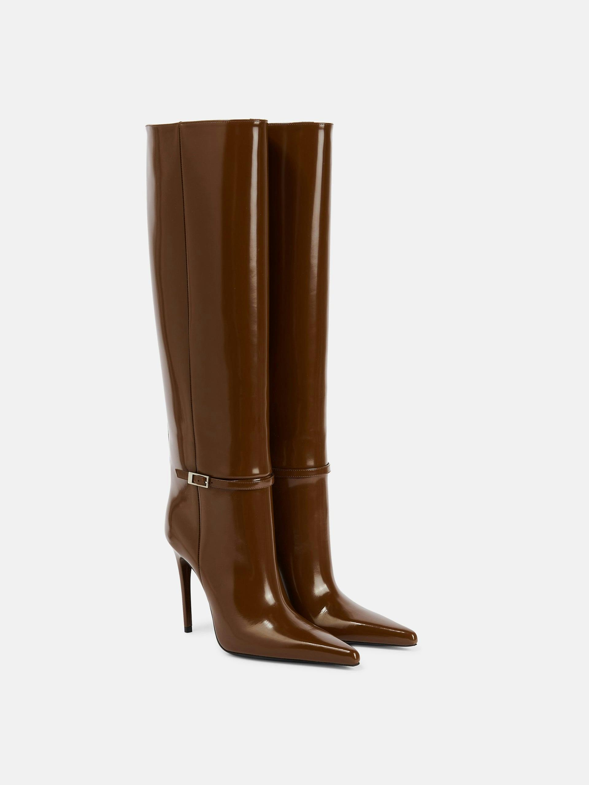 Vendome knee-high leather boots
