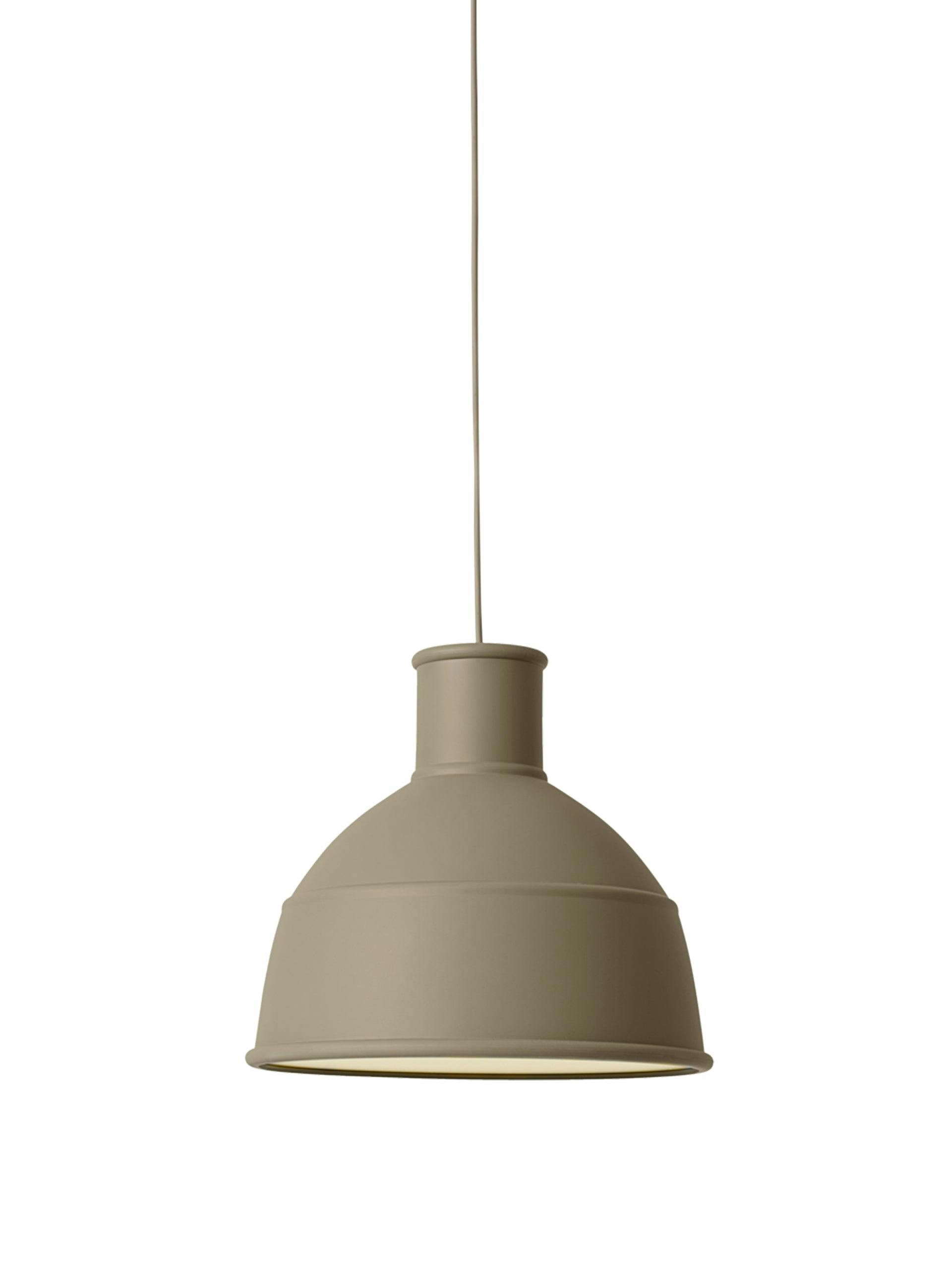 Silicone industrial look pendant light