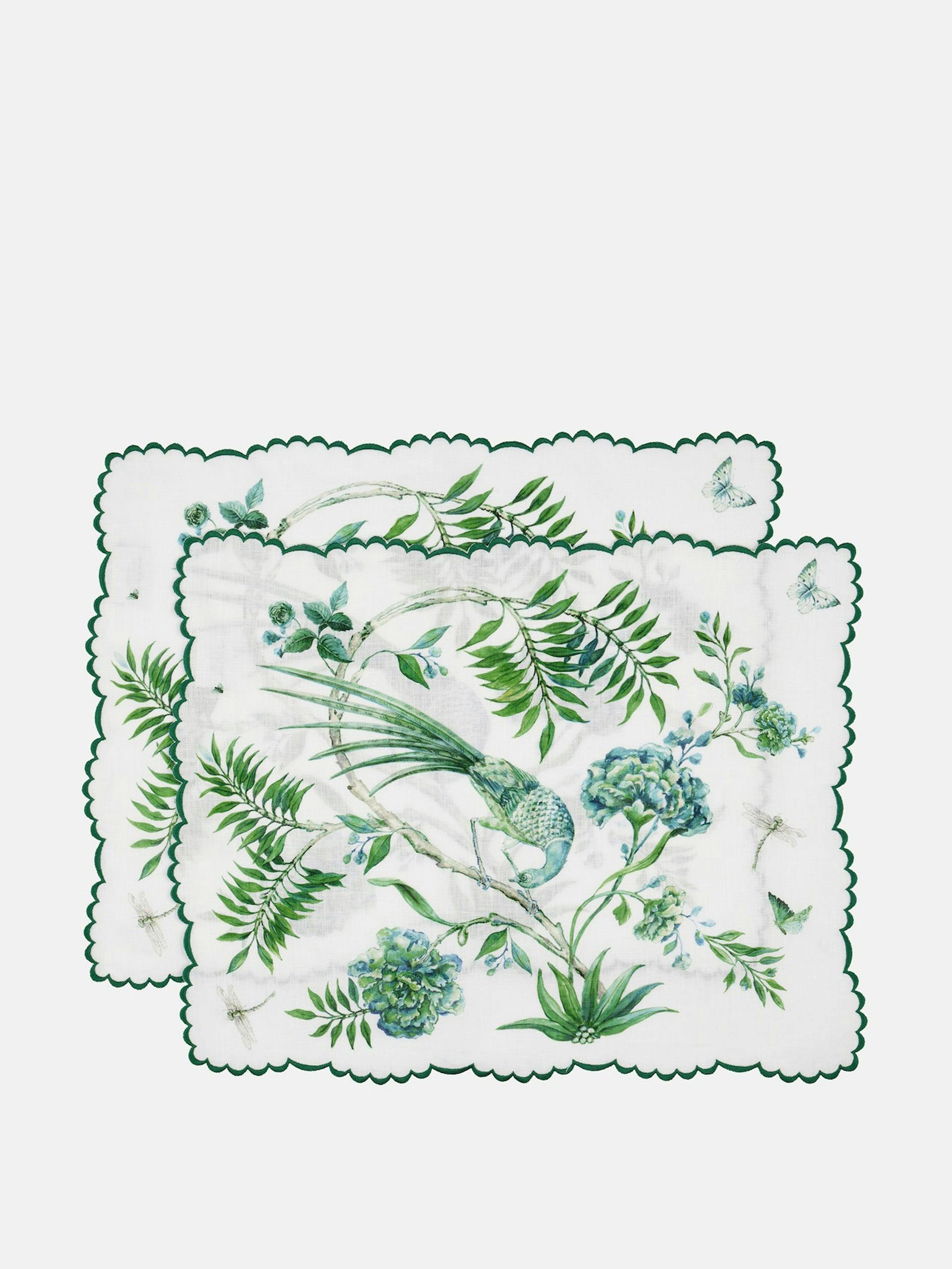 Secret Garden linen placemats (set of 2)