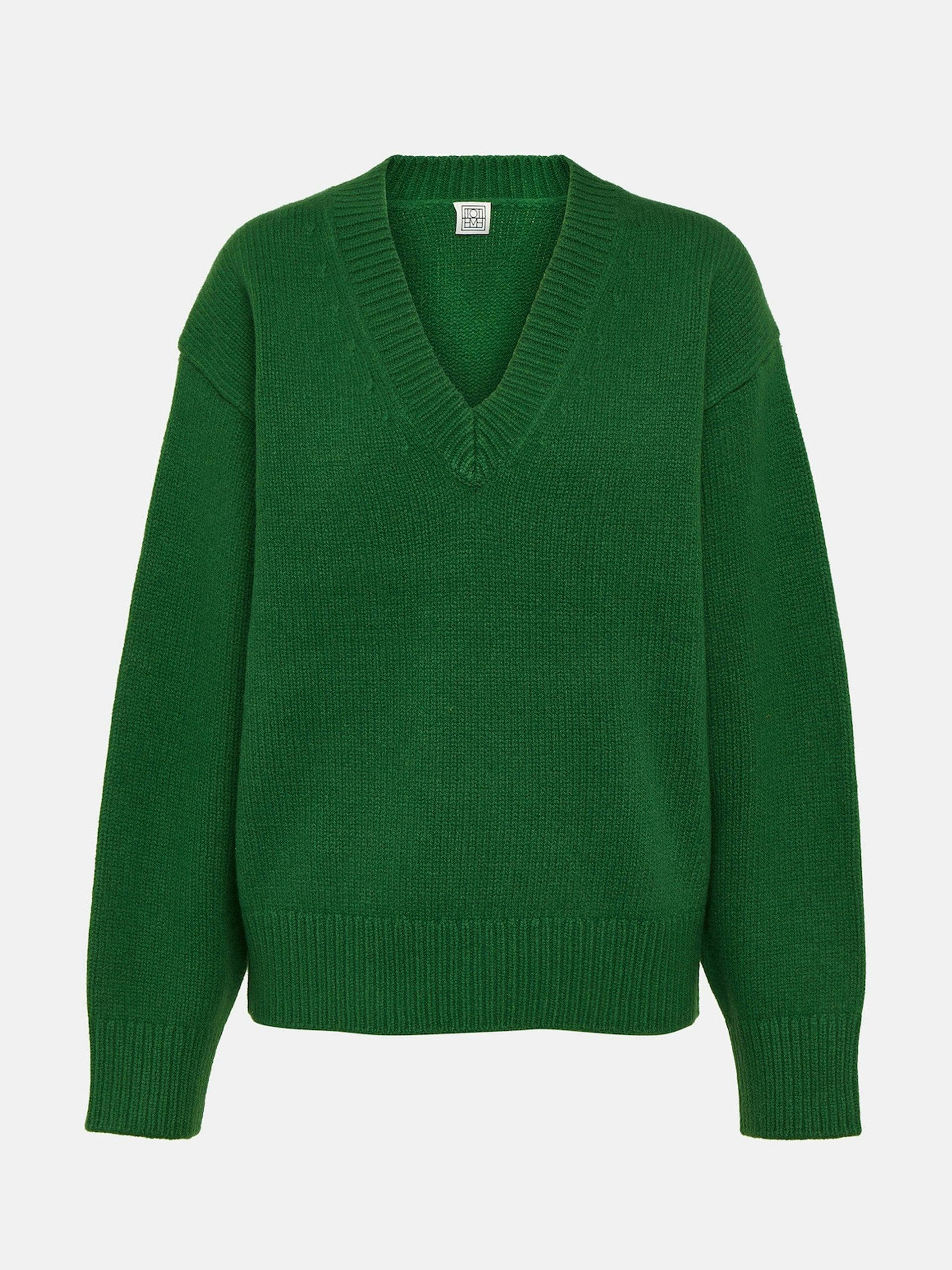 Wool and cashmere sweater