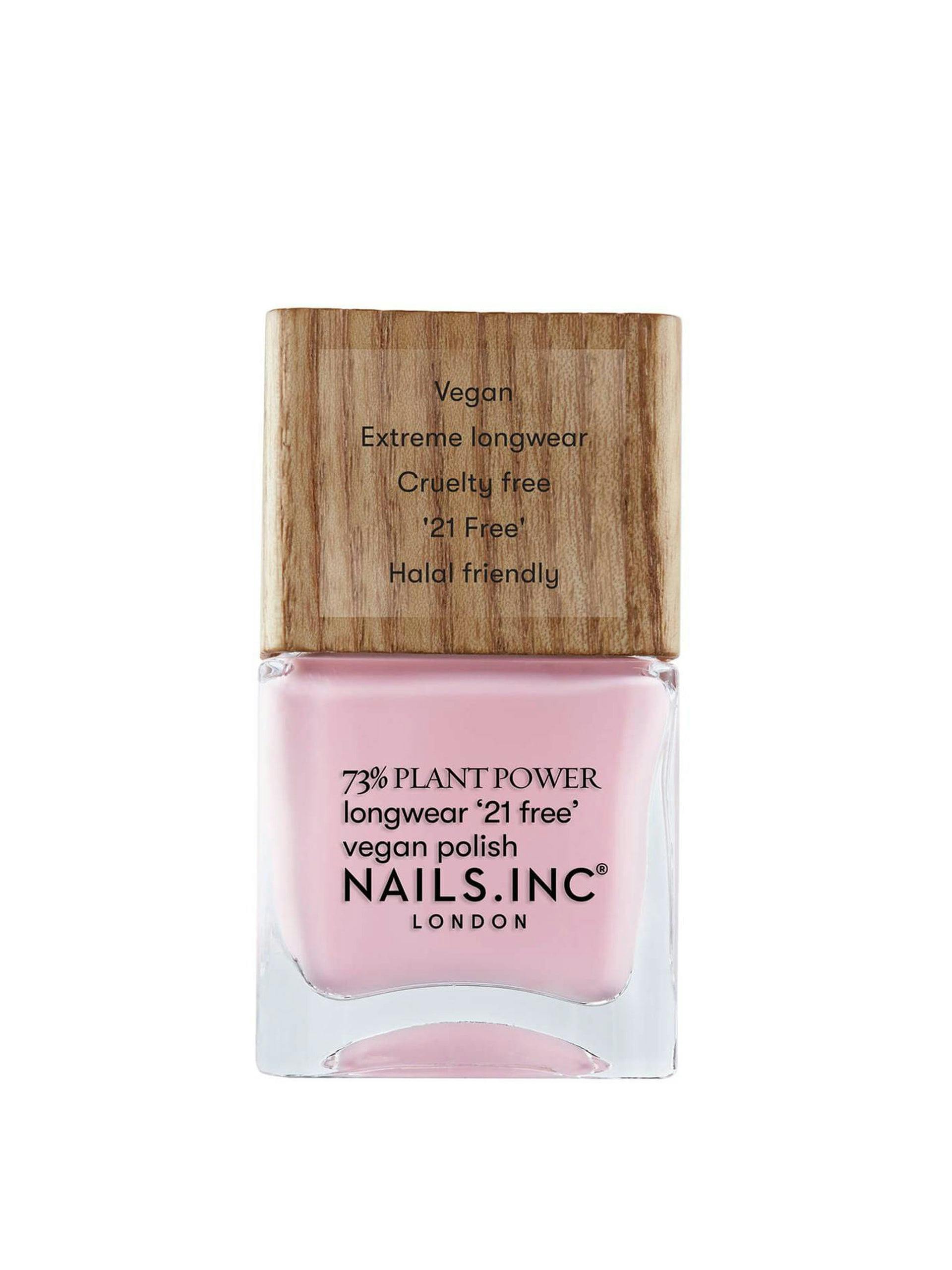 Baby pink nail polish