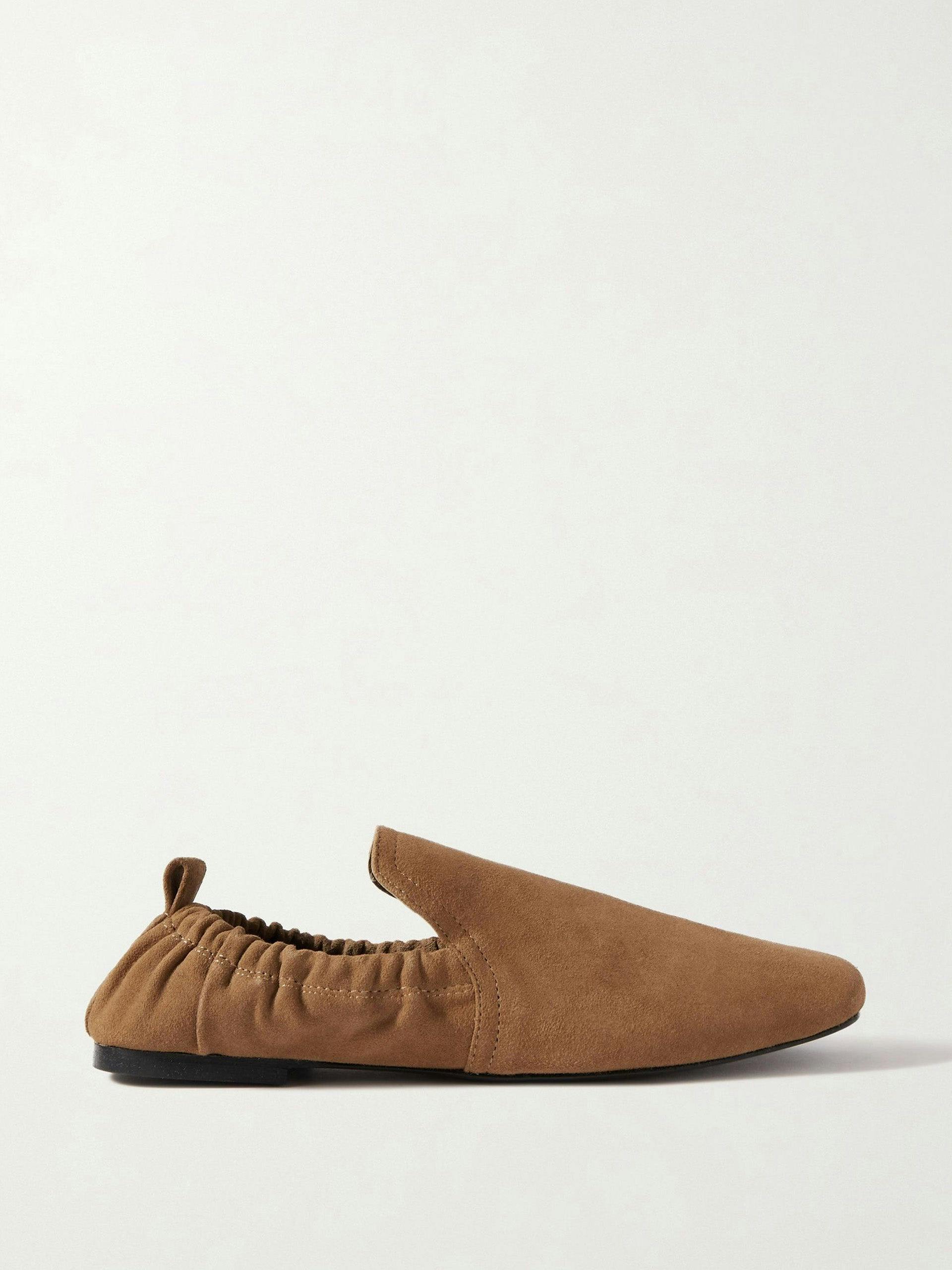 Delphine suede loafers