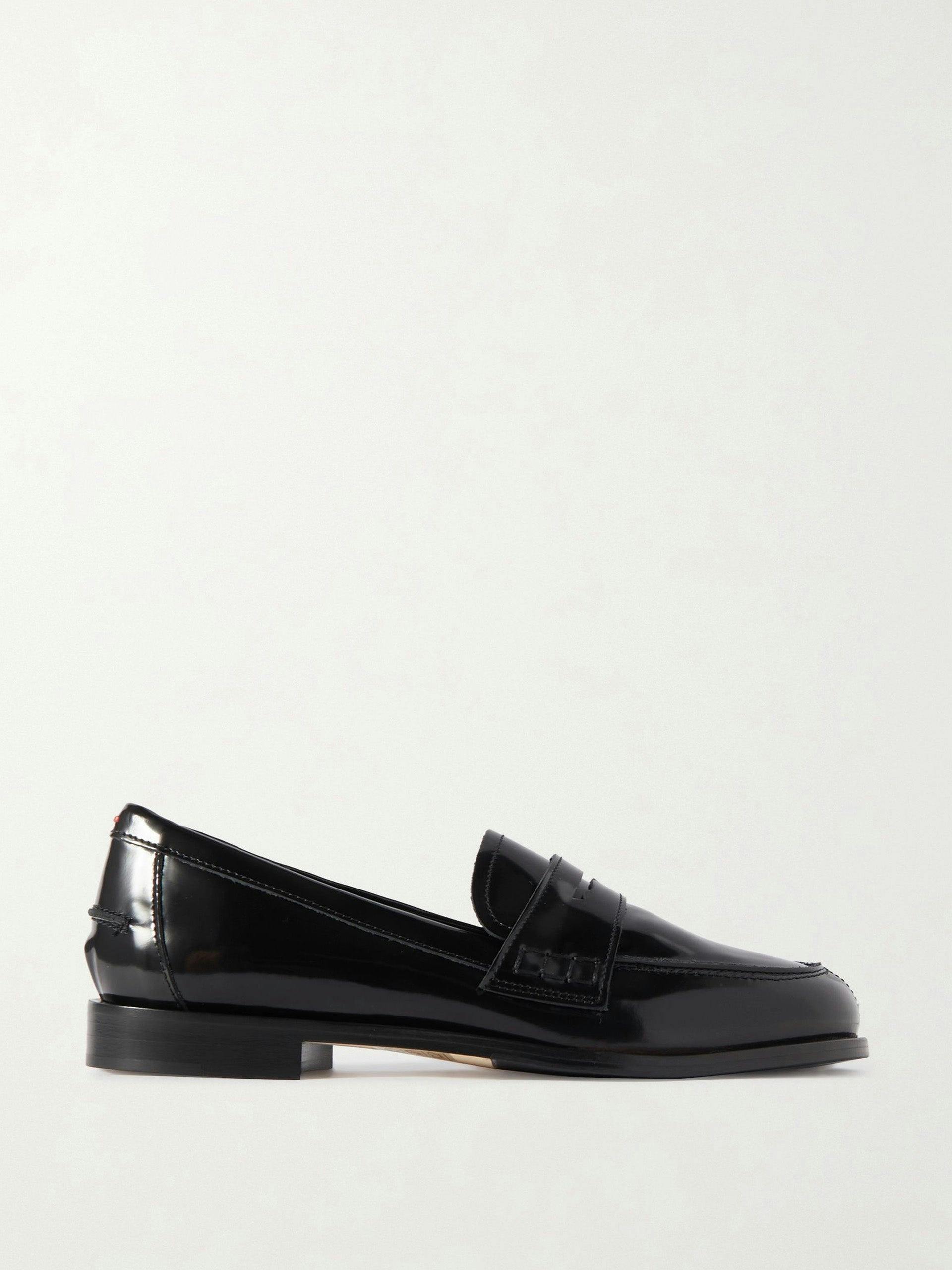 Oscar patent-leather loafers