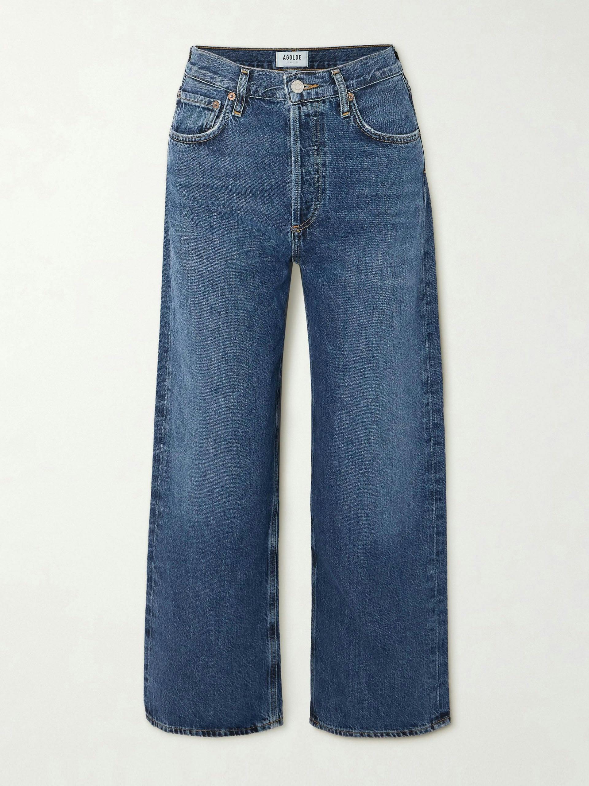 Ren high-rise wide-leg jeans