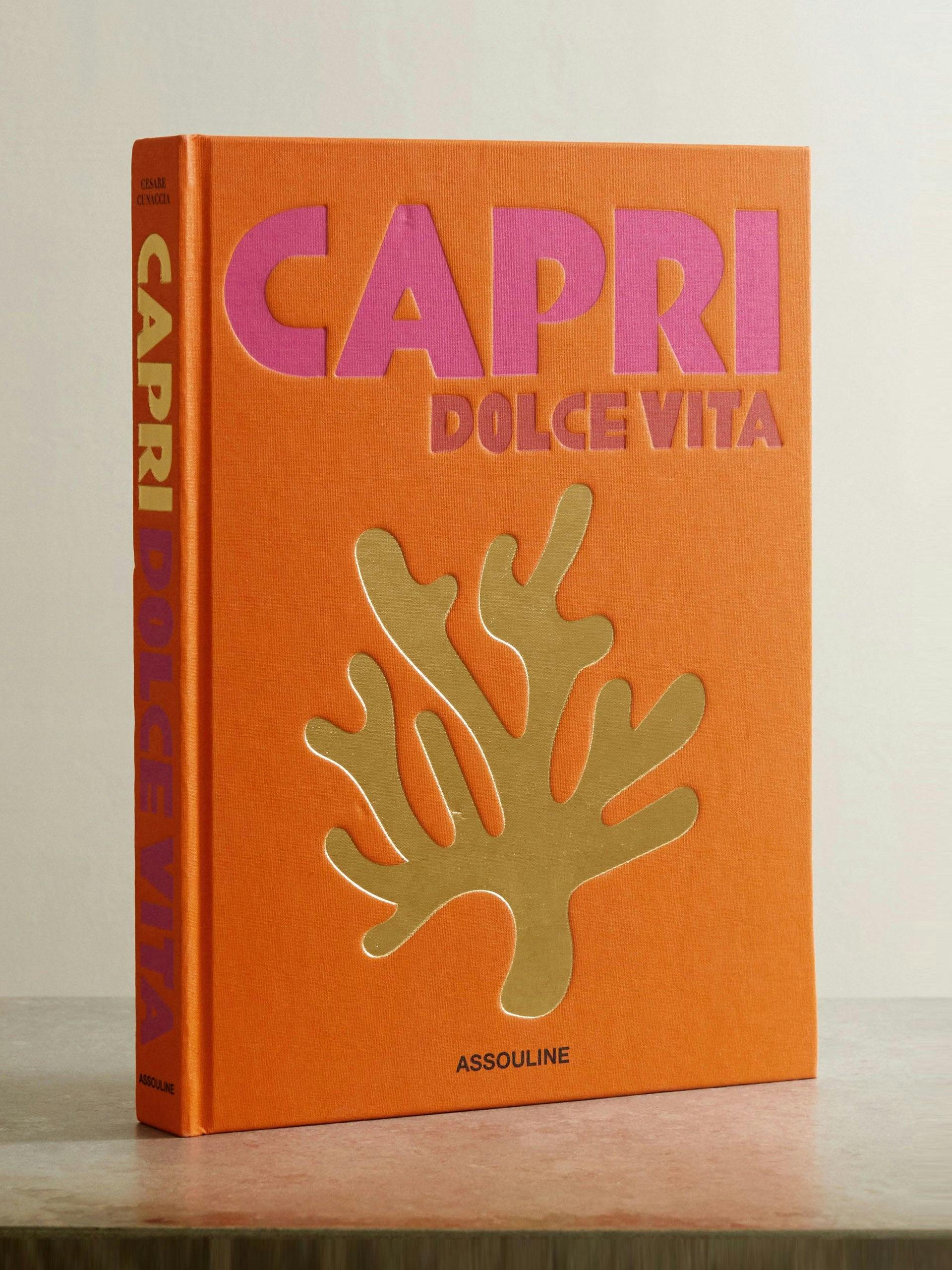 Capri Dolce Vita by Cesare Cunaccia hardcover book