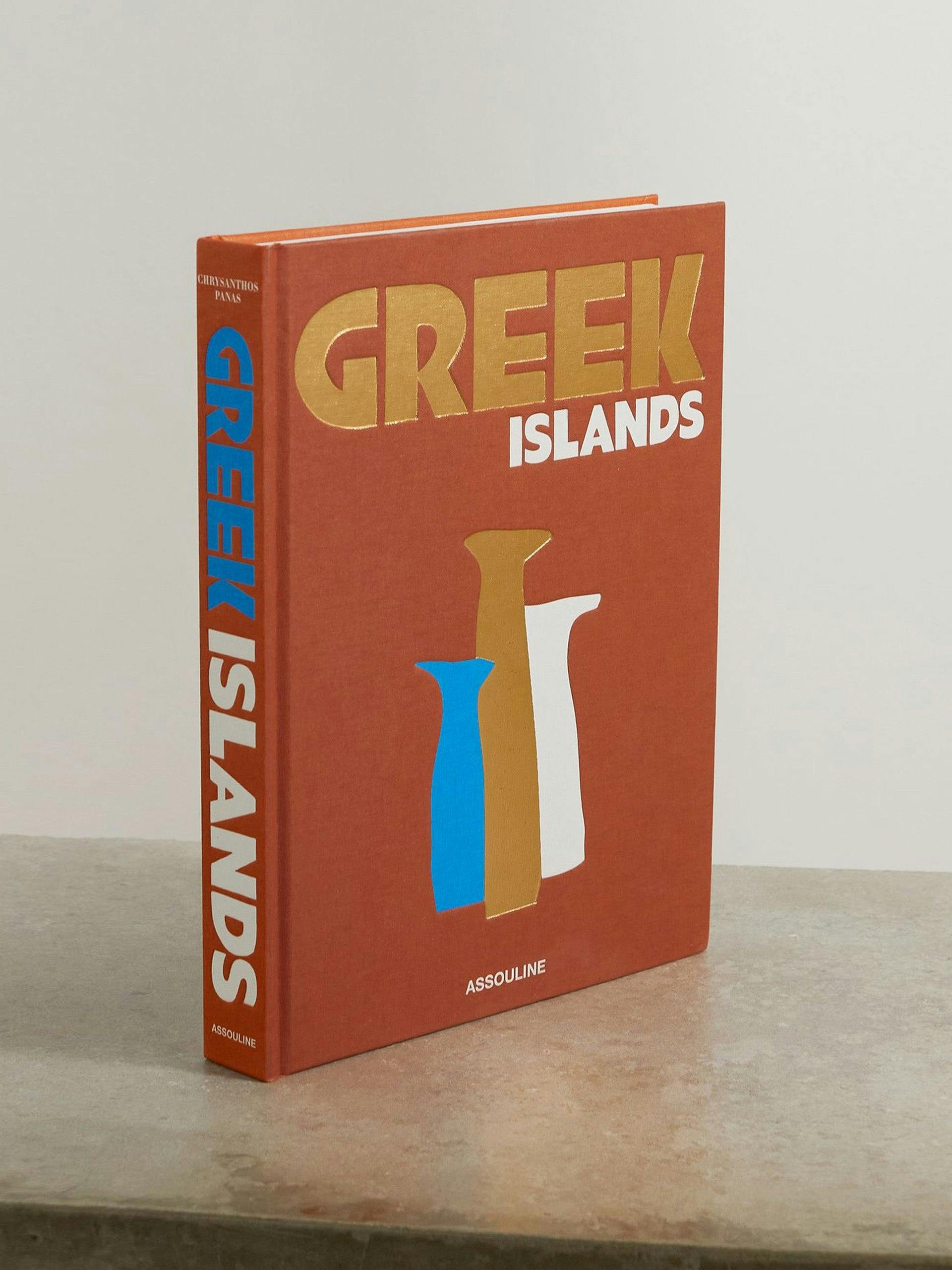 'Greek Islands' by Chrysanthos Panas hardcover book