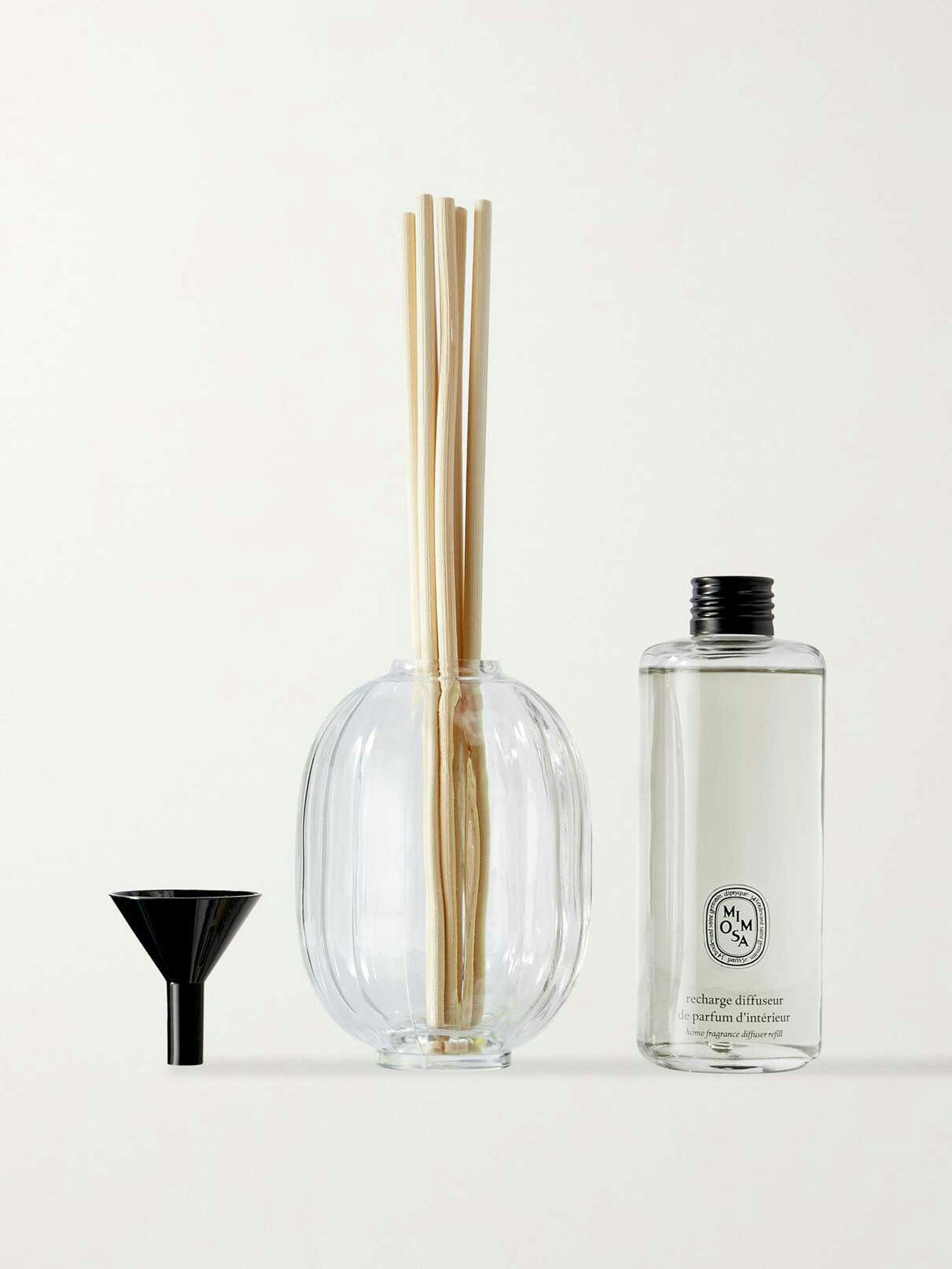 Reed diffuser and refill in Mimosa