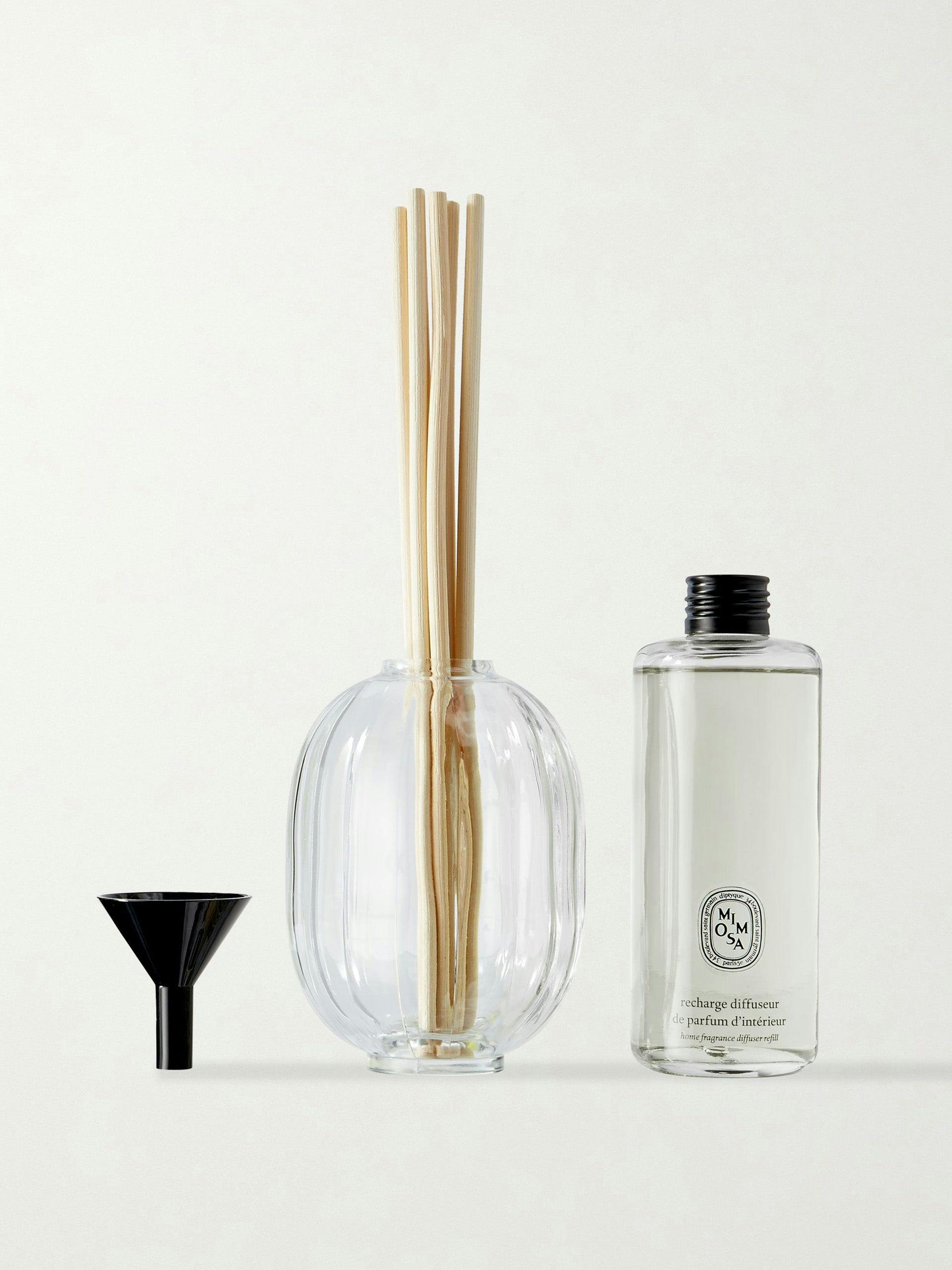 Reed diffuser and refill in Mimosa