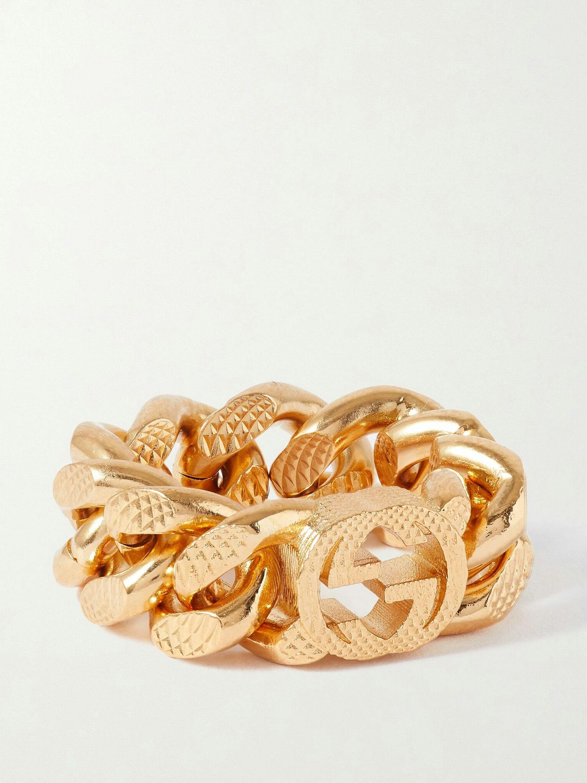 Gold-tone ring