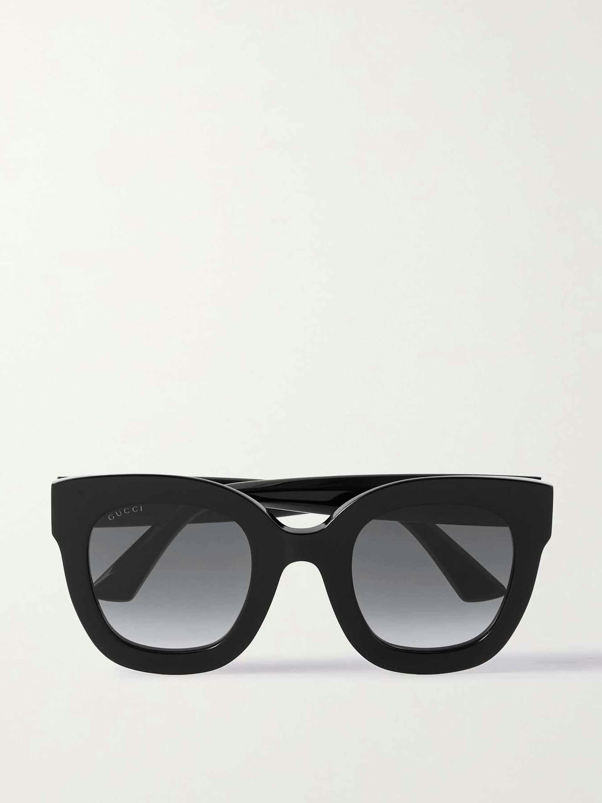 Oversized square-frame sunglasses