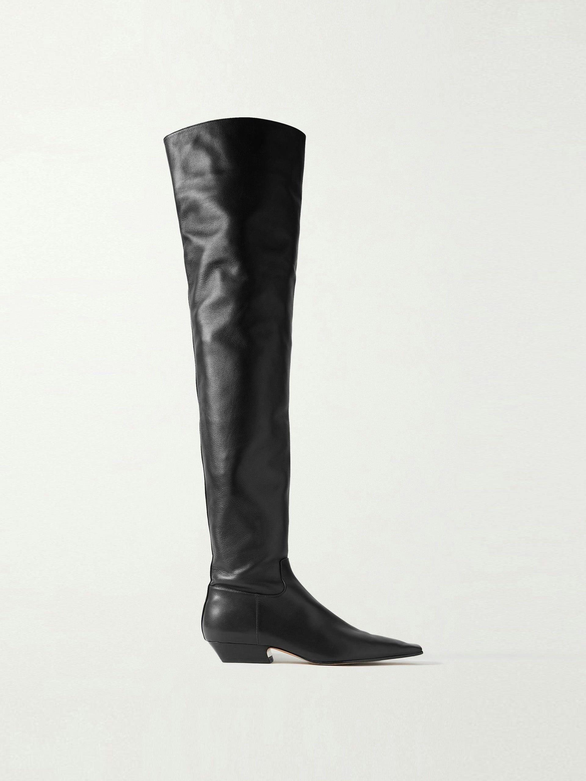 Marfa leather over-the-knee boots