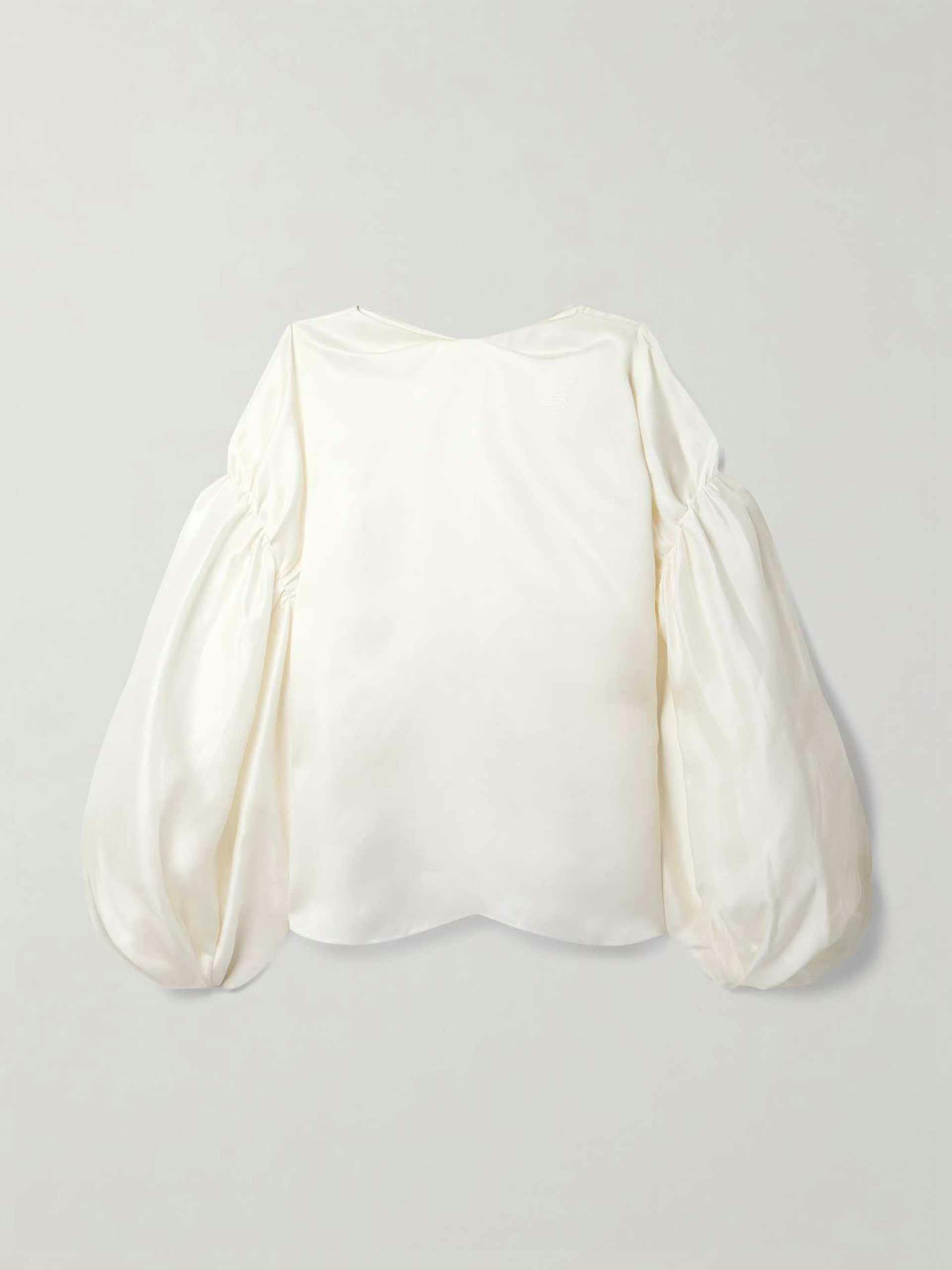 Quico oversized silk blouse