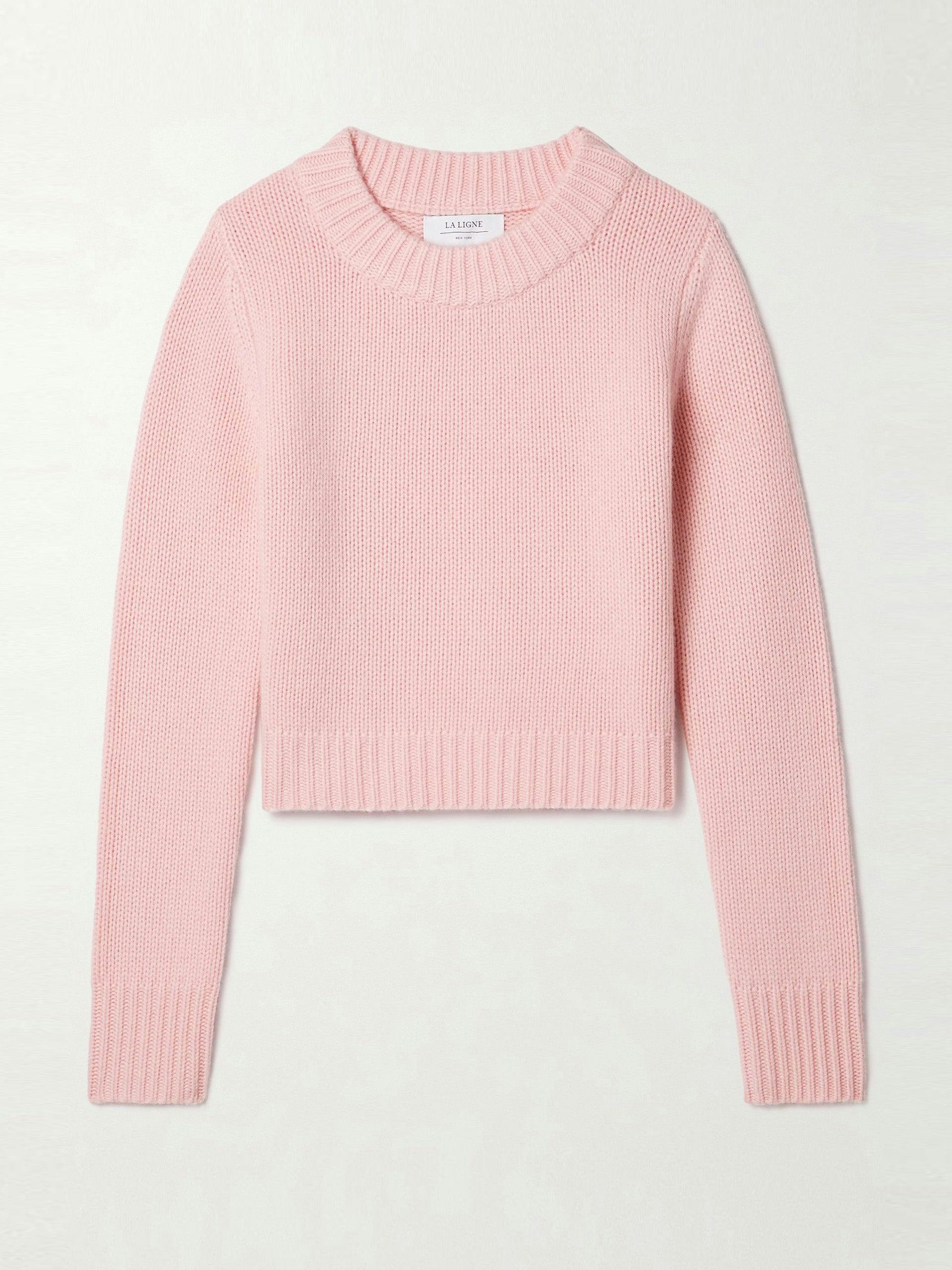 Mini Marin ribbed wool and cashmere-blend sweater