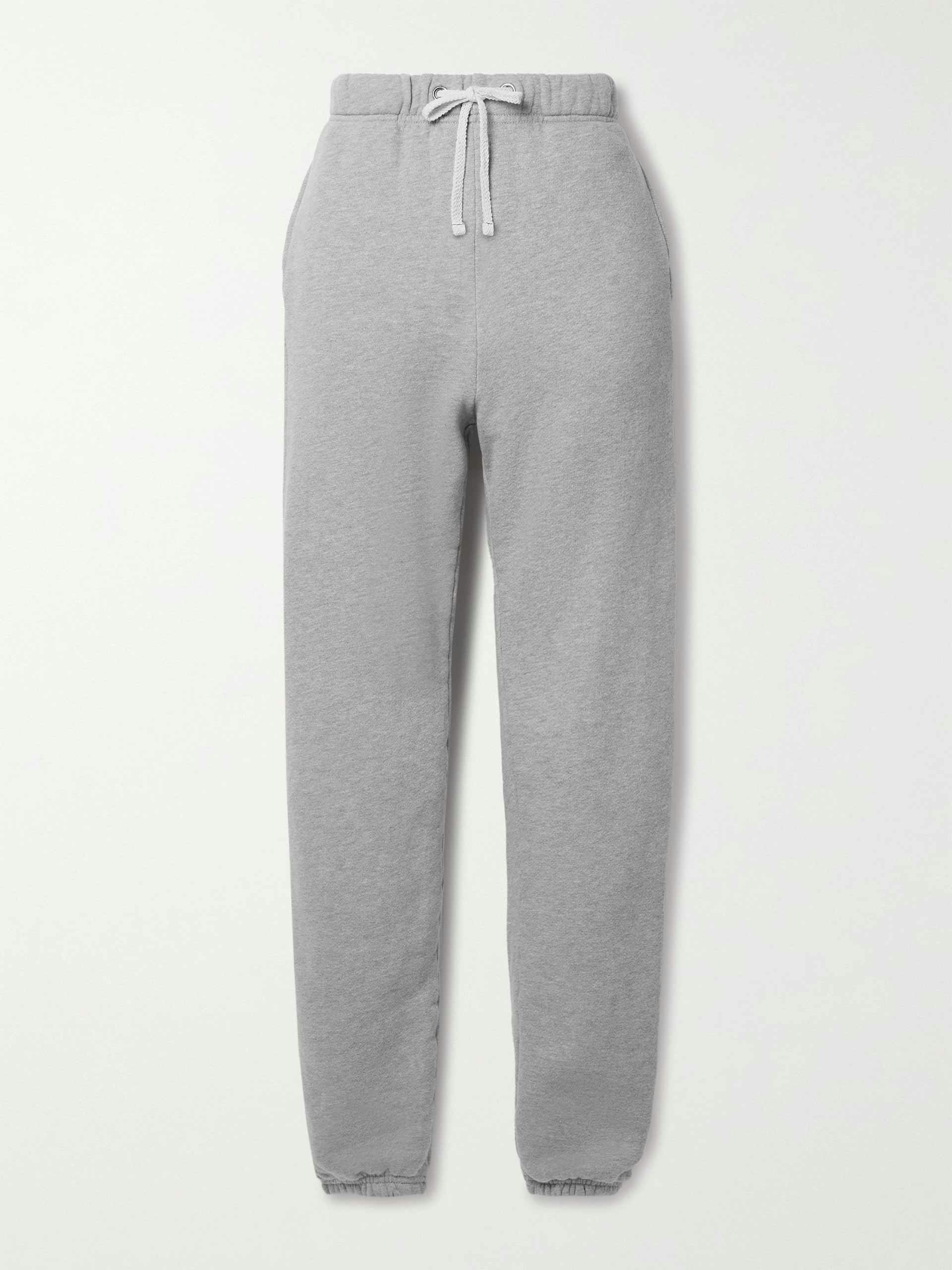 Dylan cotton-jersey track pants