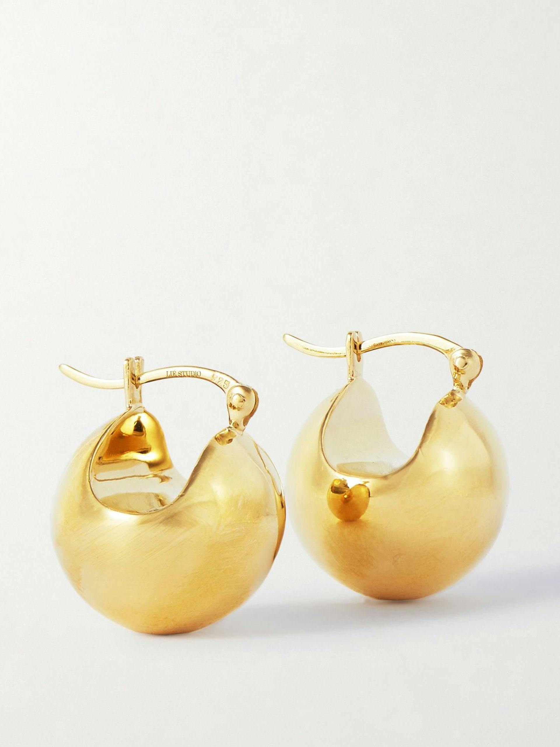 The Ingrid gold-plated earrings